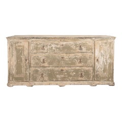 Monumental 18th Century Sacristy Sideboard