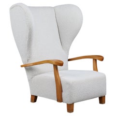 Wood Wingback Chairs