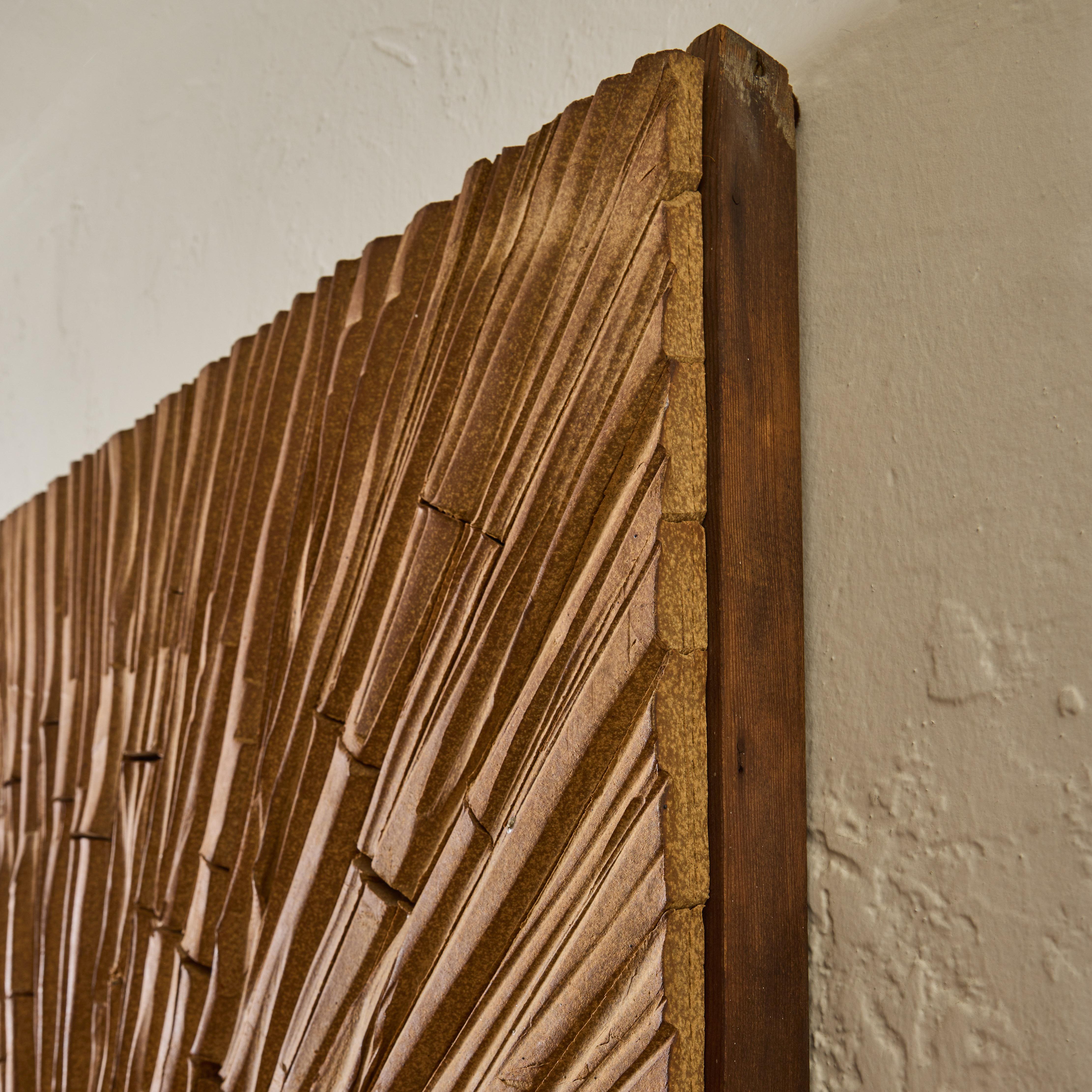 Monumental escultura de pared 
