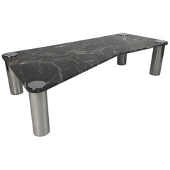 Monumental 1970s Italian Freeform Cocktail Table