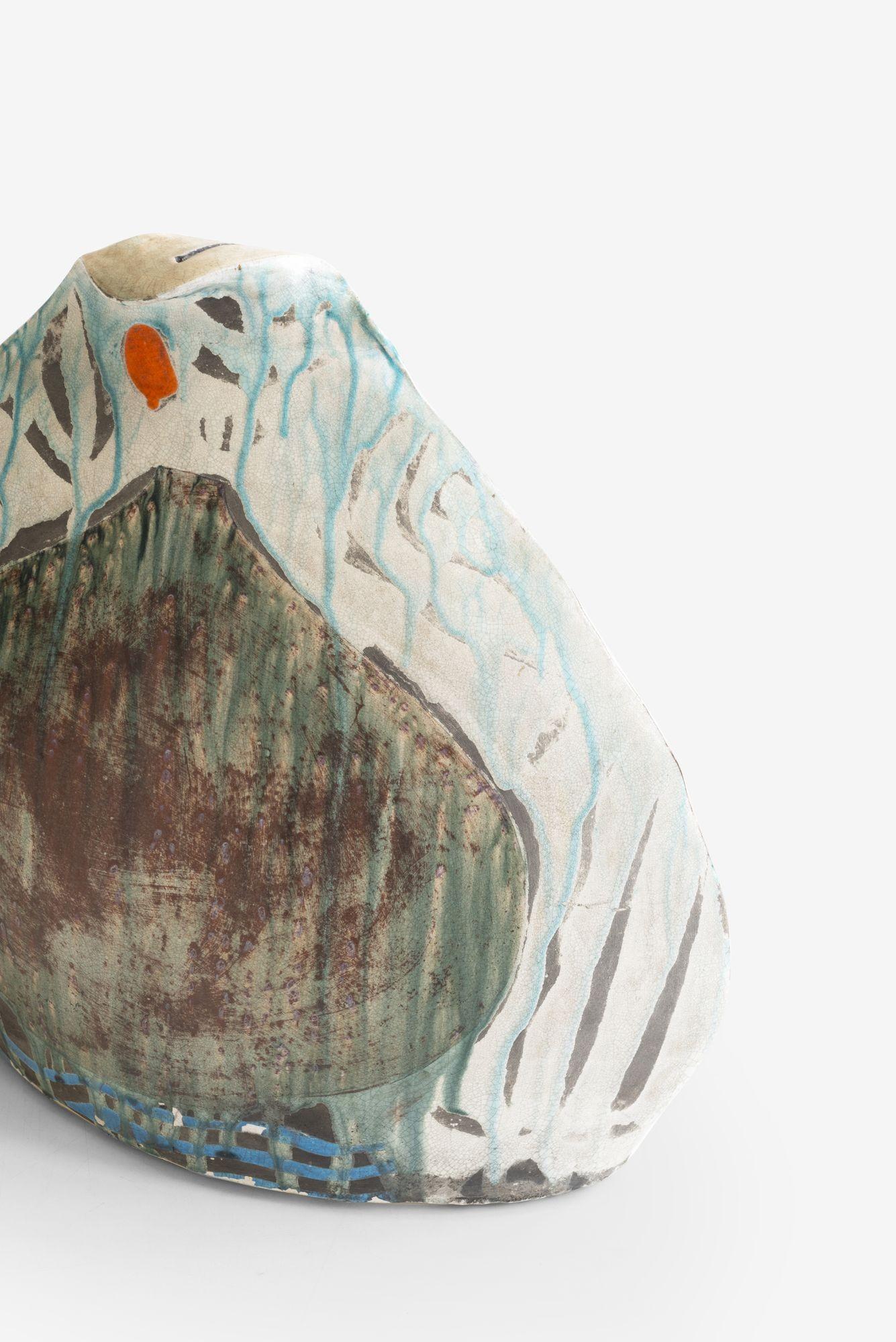 Vase monumental en céramique des années 1980 en vente 7