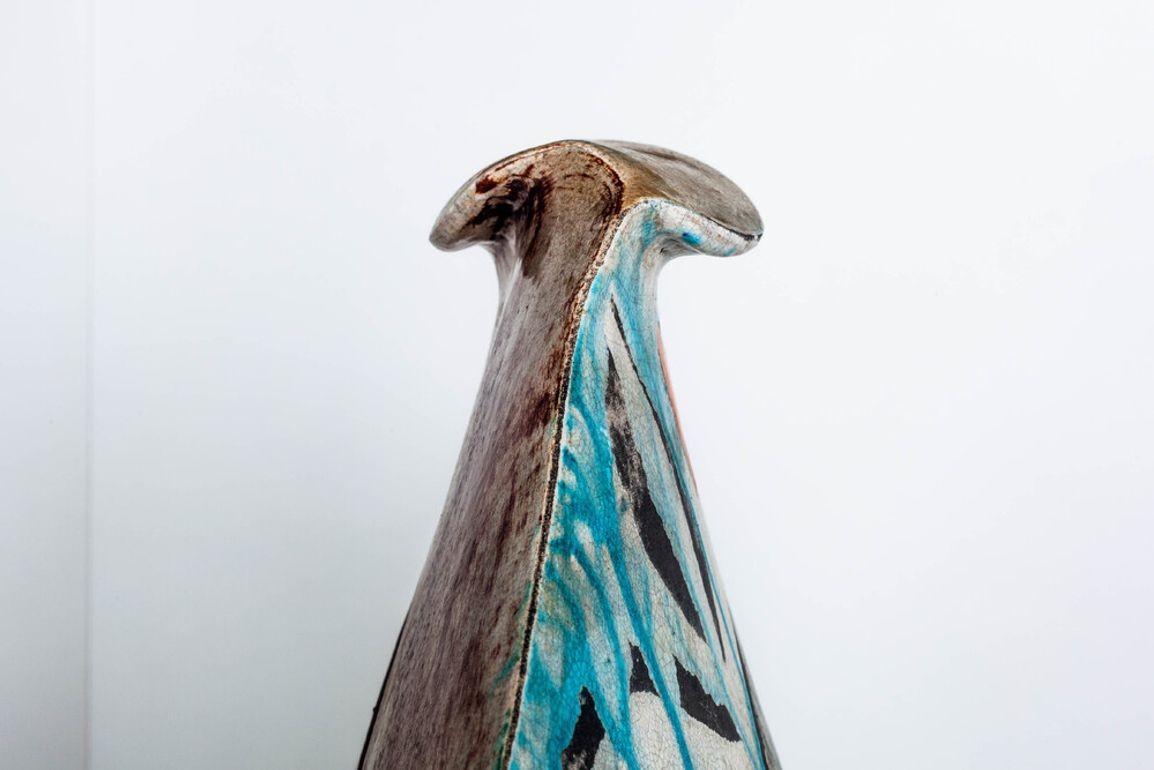 Vase monumental en céramique des années 1980 en vente 11