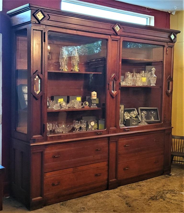 Monumental 19th Century Masonic Display Cabinet from South Dakota 3