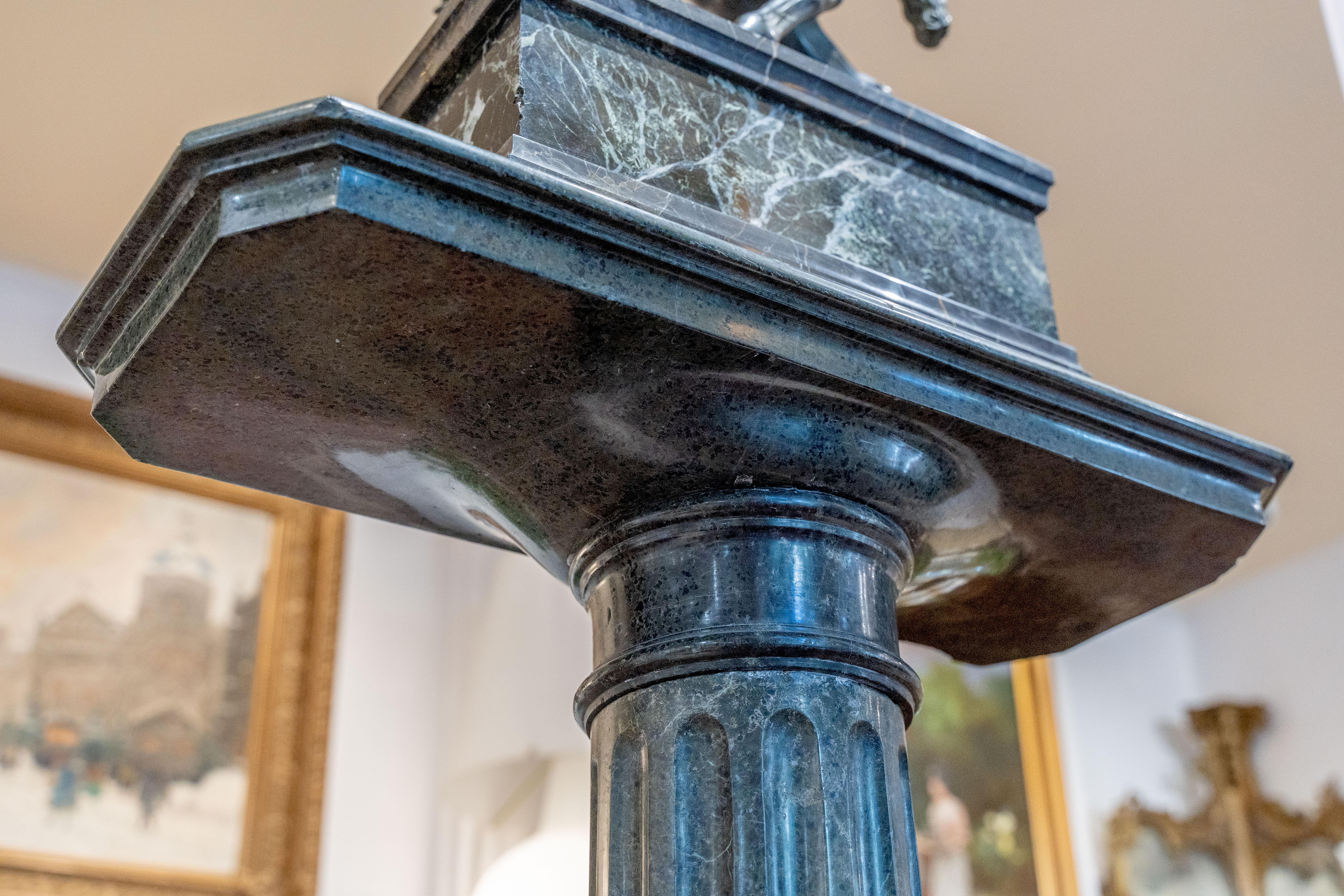 Monumental 19th Century Bronze Equestrian Statue of Bartolomeo Colleoni For Sale 10