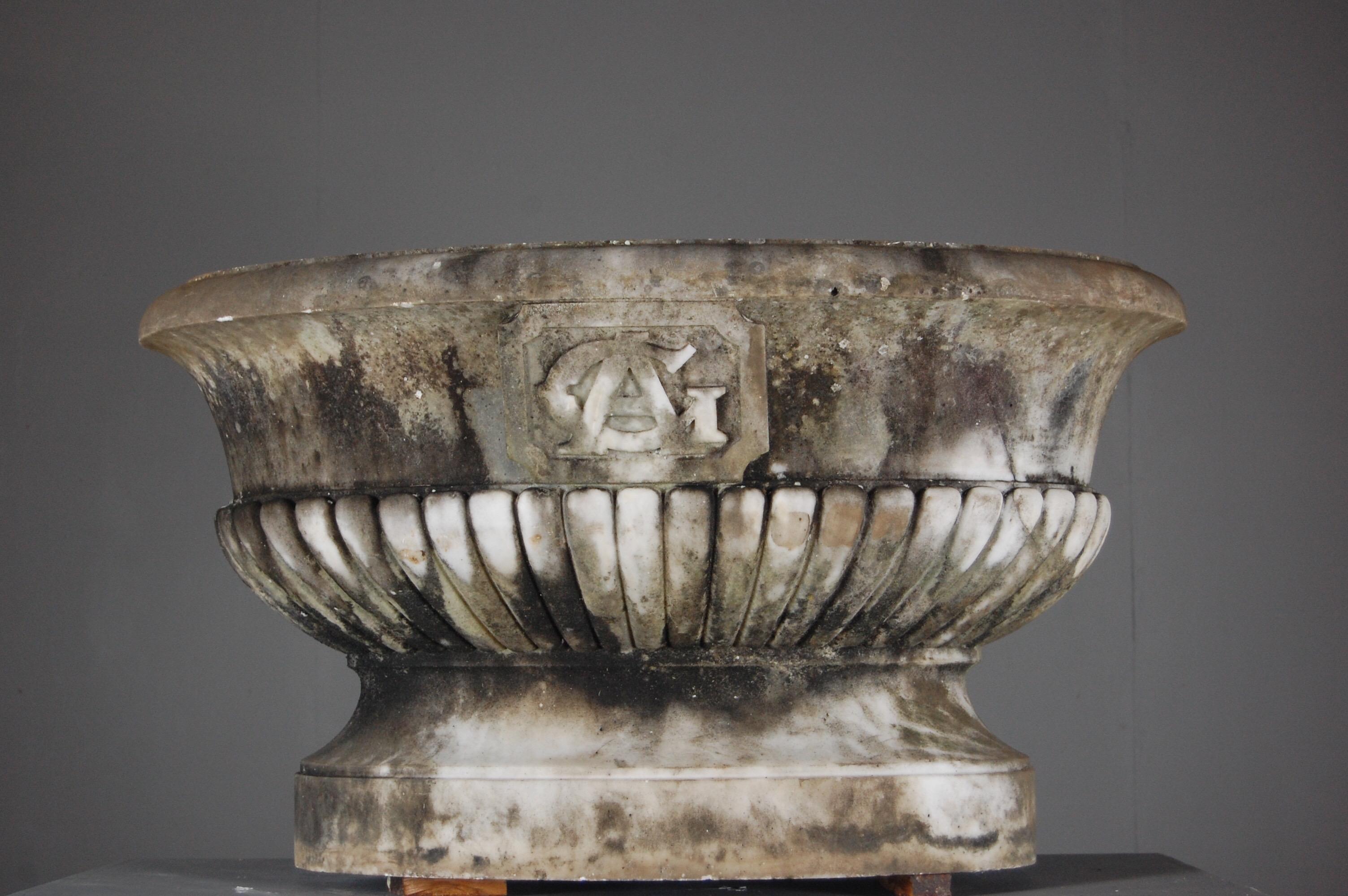 marble urn