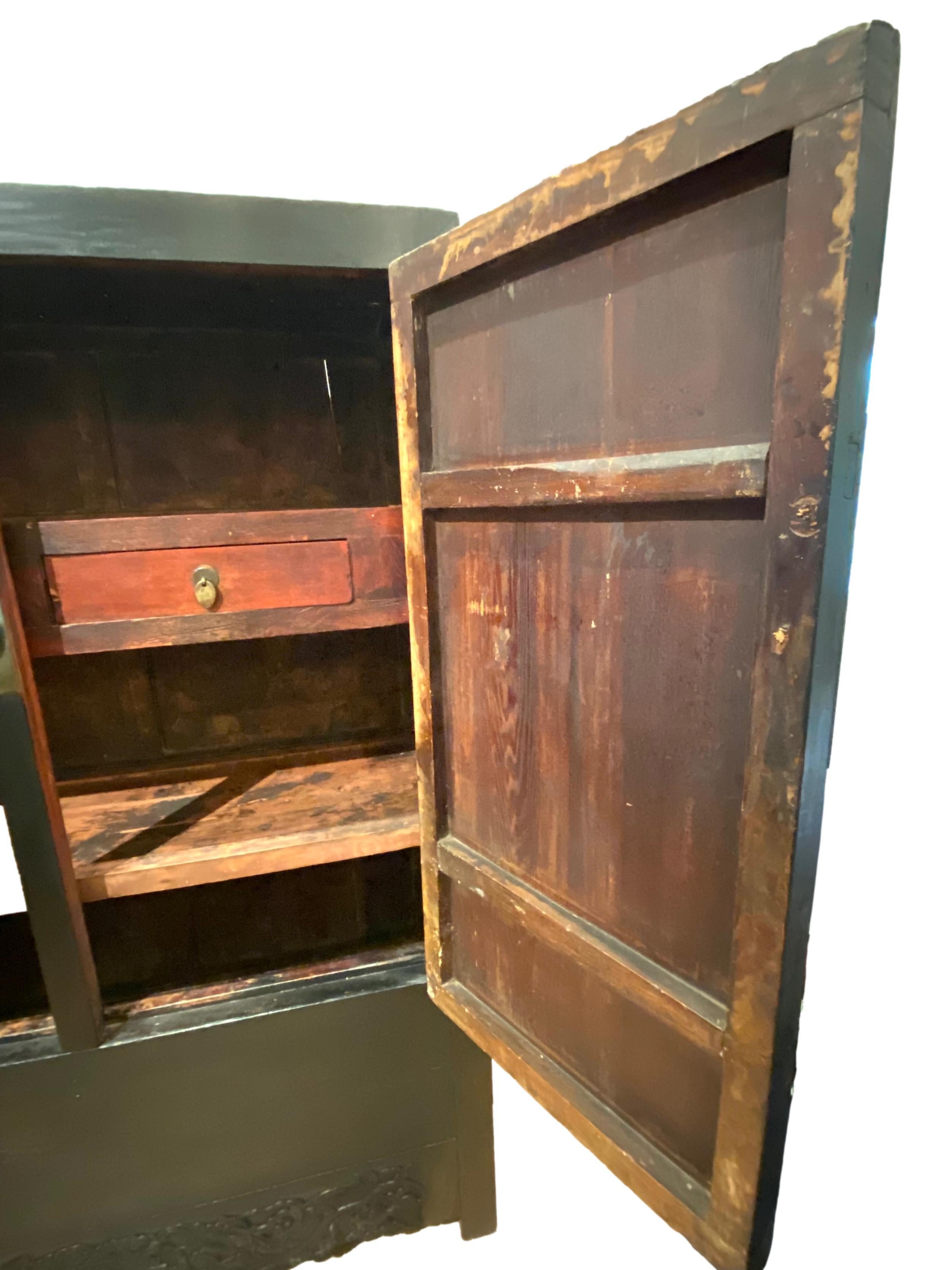 Monumental 19th Century Chinese Cabinet For Sale 2
