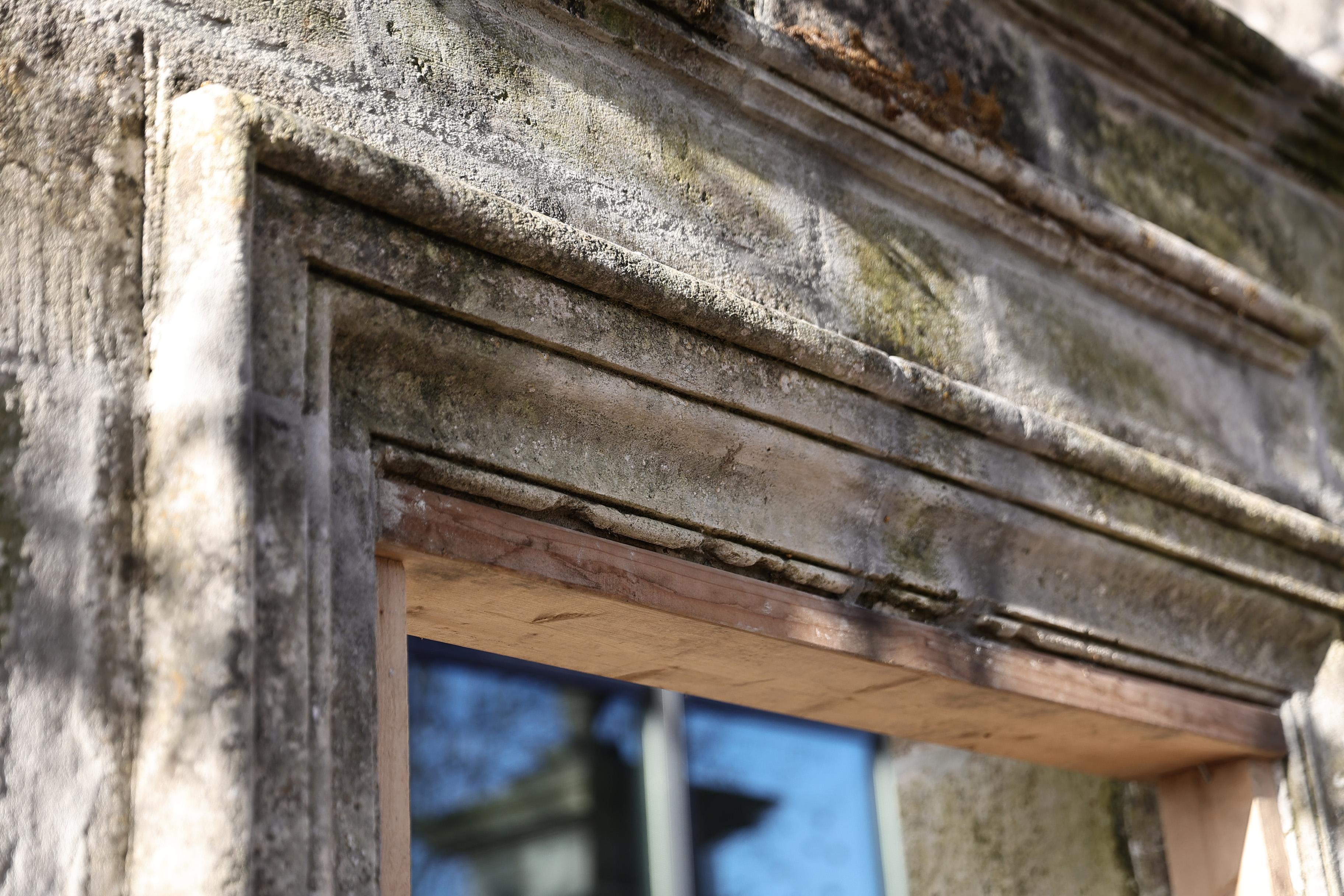 Antique Stone Pillar Gate 5