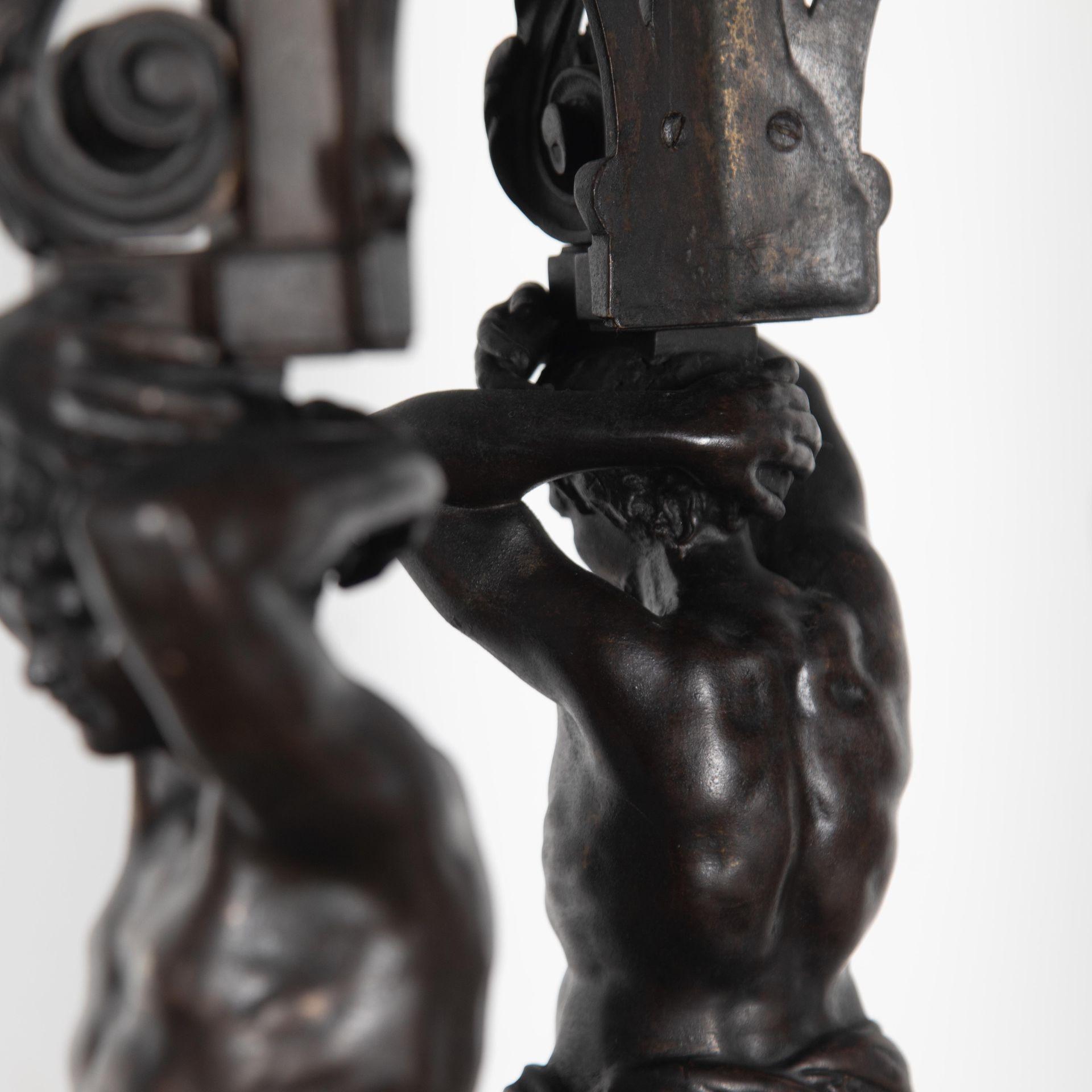Monumental araña francesa de bronce del siglo XIX en venta 2