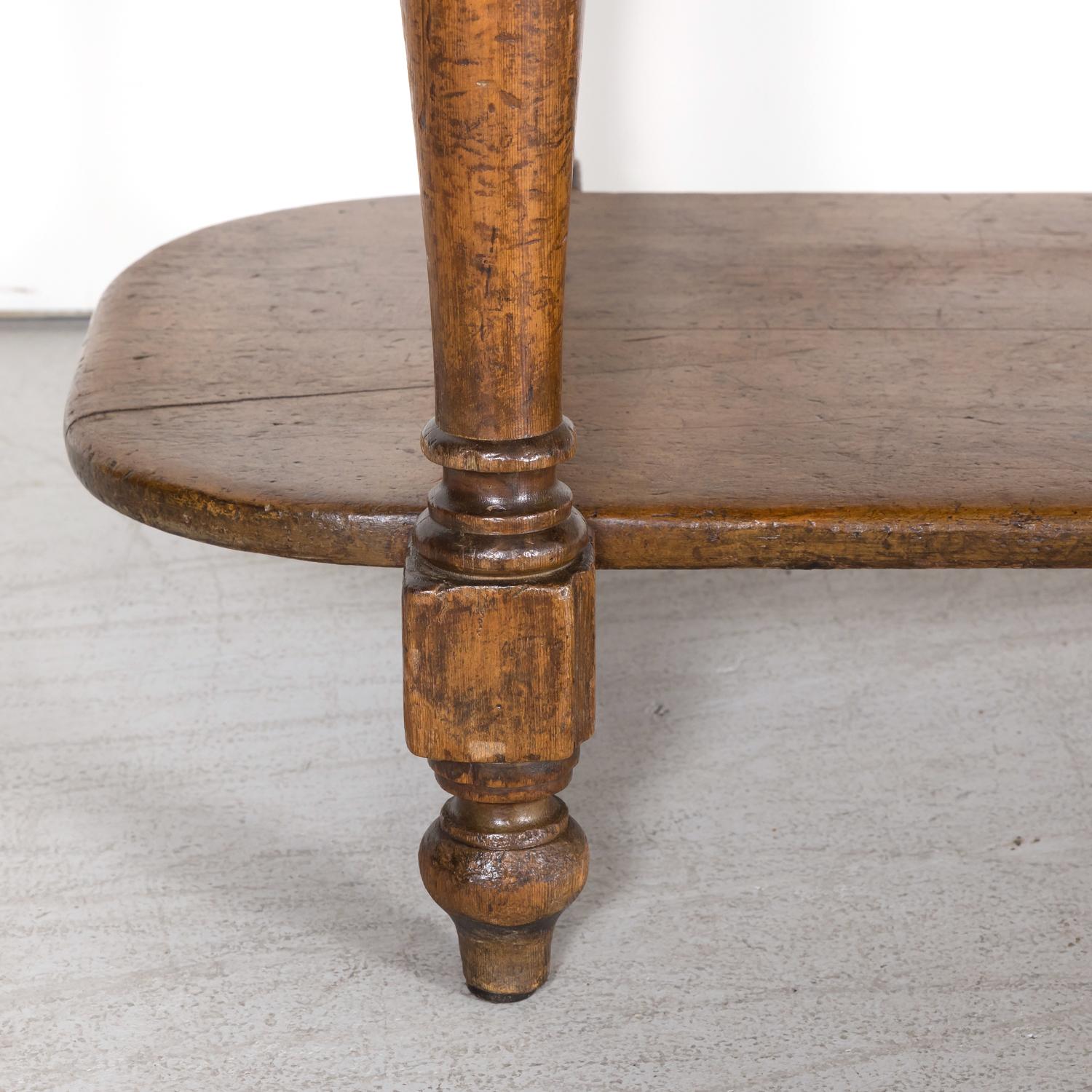 Monumental 19th Century French Louis Philippe Period Draper Table 6