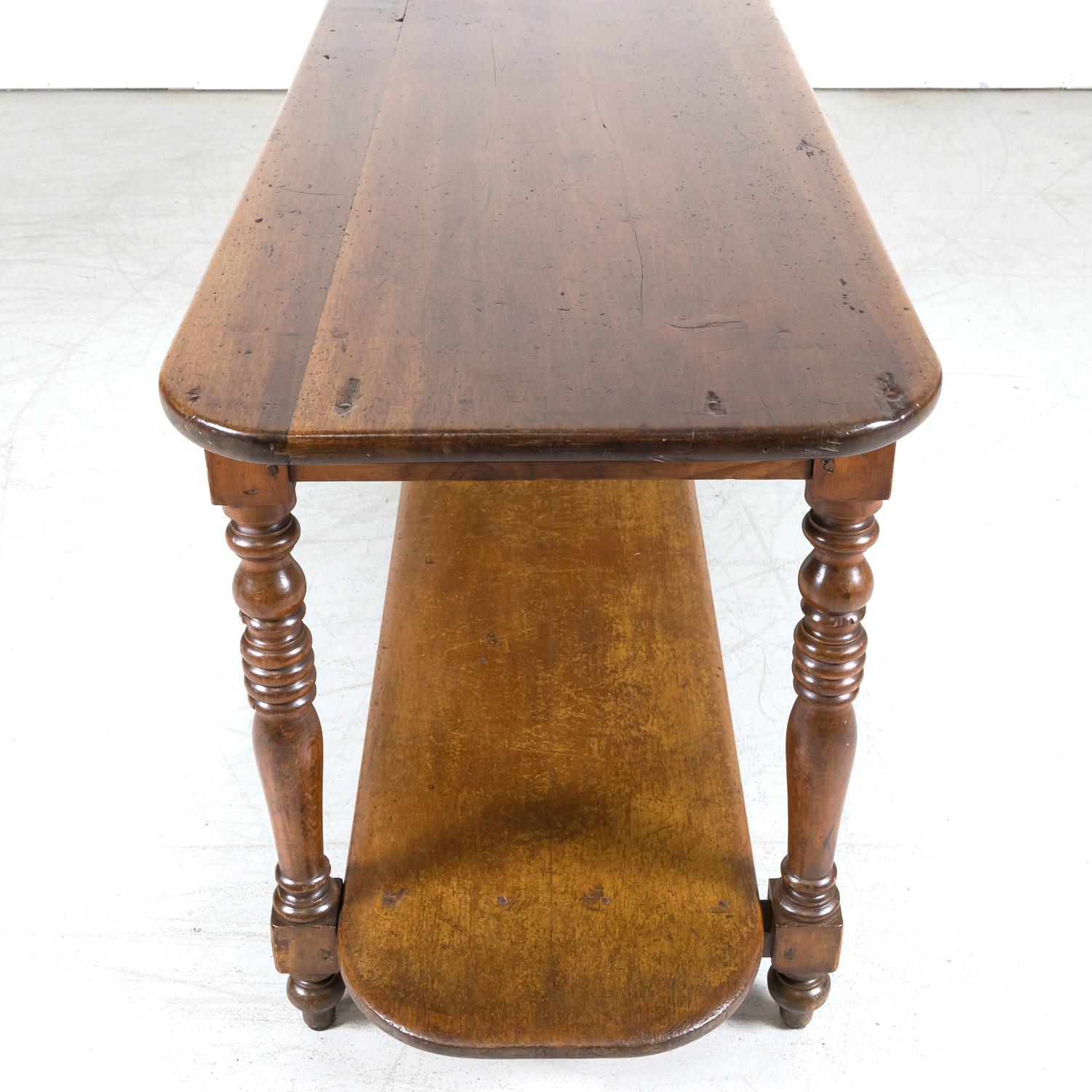 Monumental 19th Century French Louis Philippe Period Draper Table 10