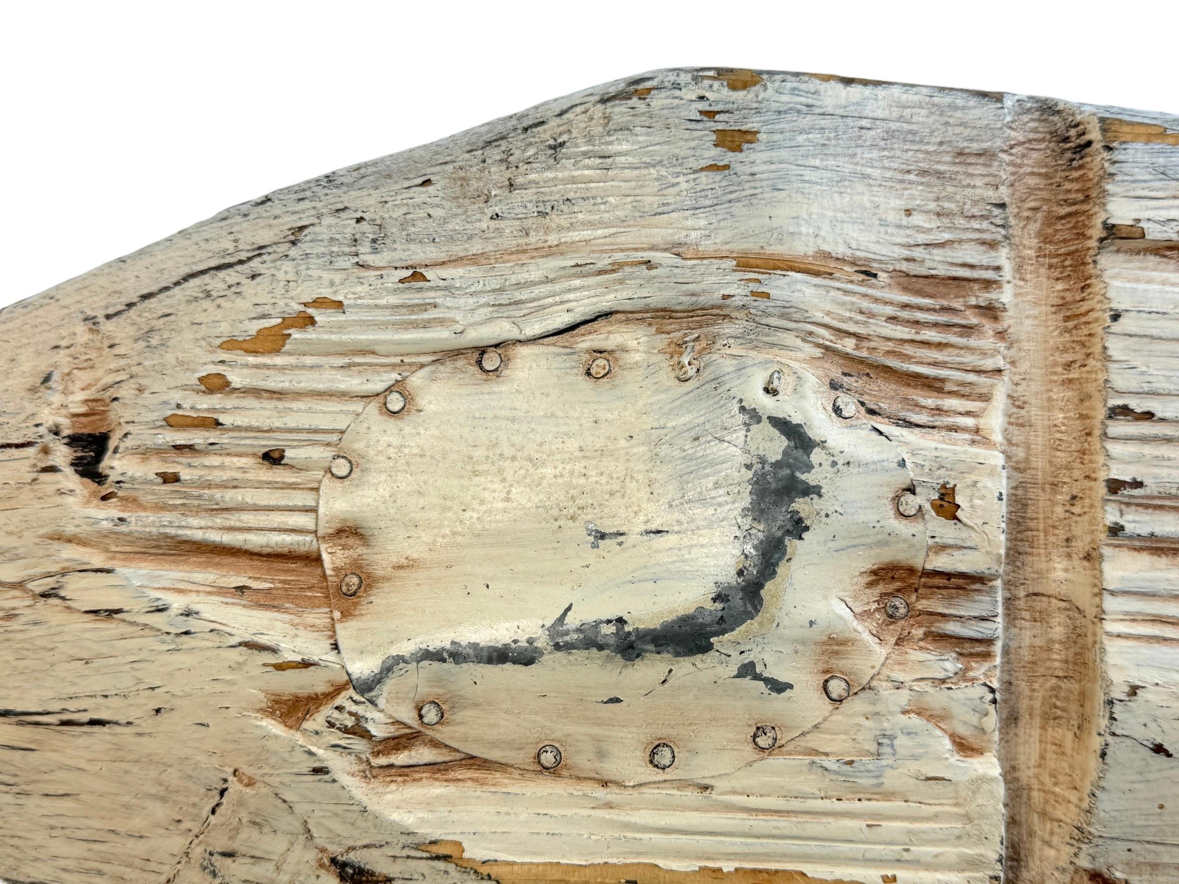 Monumental Señuelo de pato pintado a mano del siglo XIX Antiguo artículo de decoración de Austria en venta 3