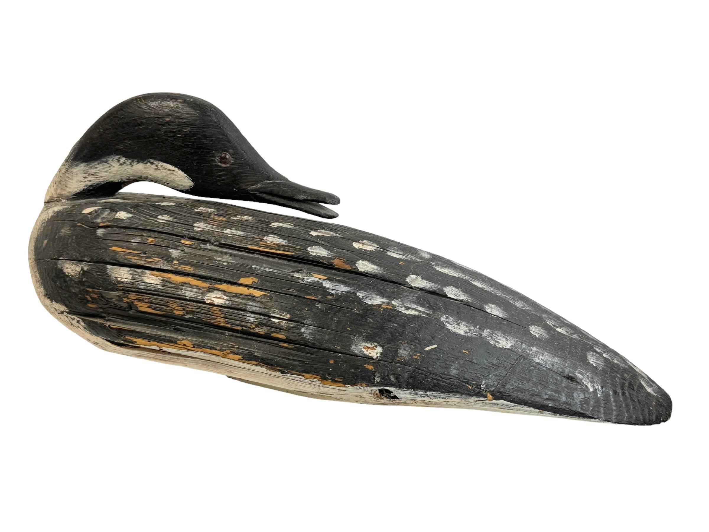 Monumental Señuelo de pato pintado a mano del siglo XIX Antiguo artículo de decoración de Austria en Bueno estado para la venta en Nuernberg, DE