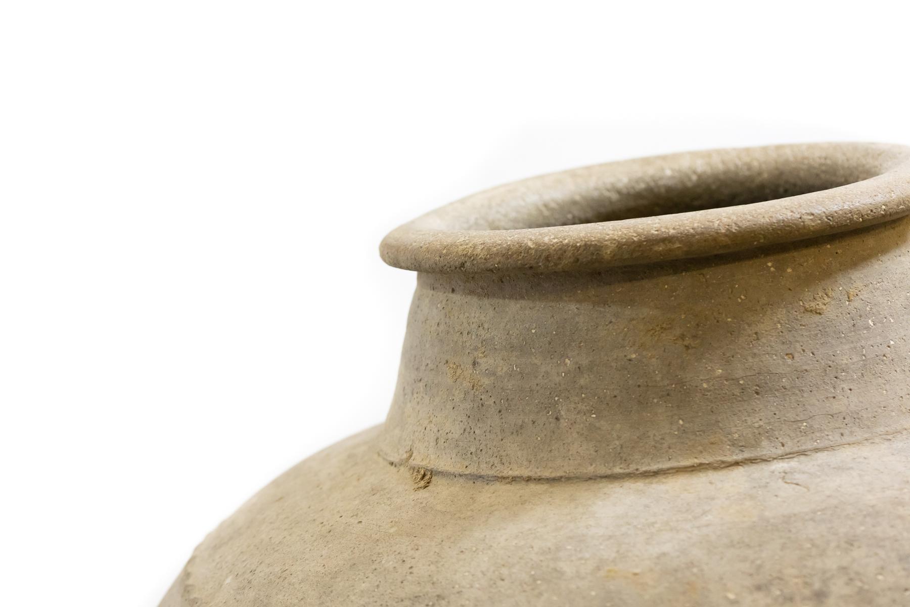 Clay Monumental 19th Century Olive / Storage Jar
