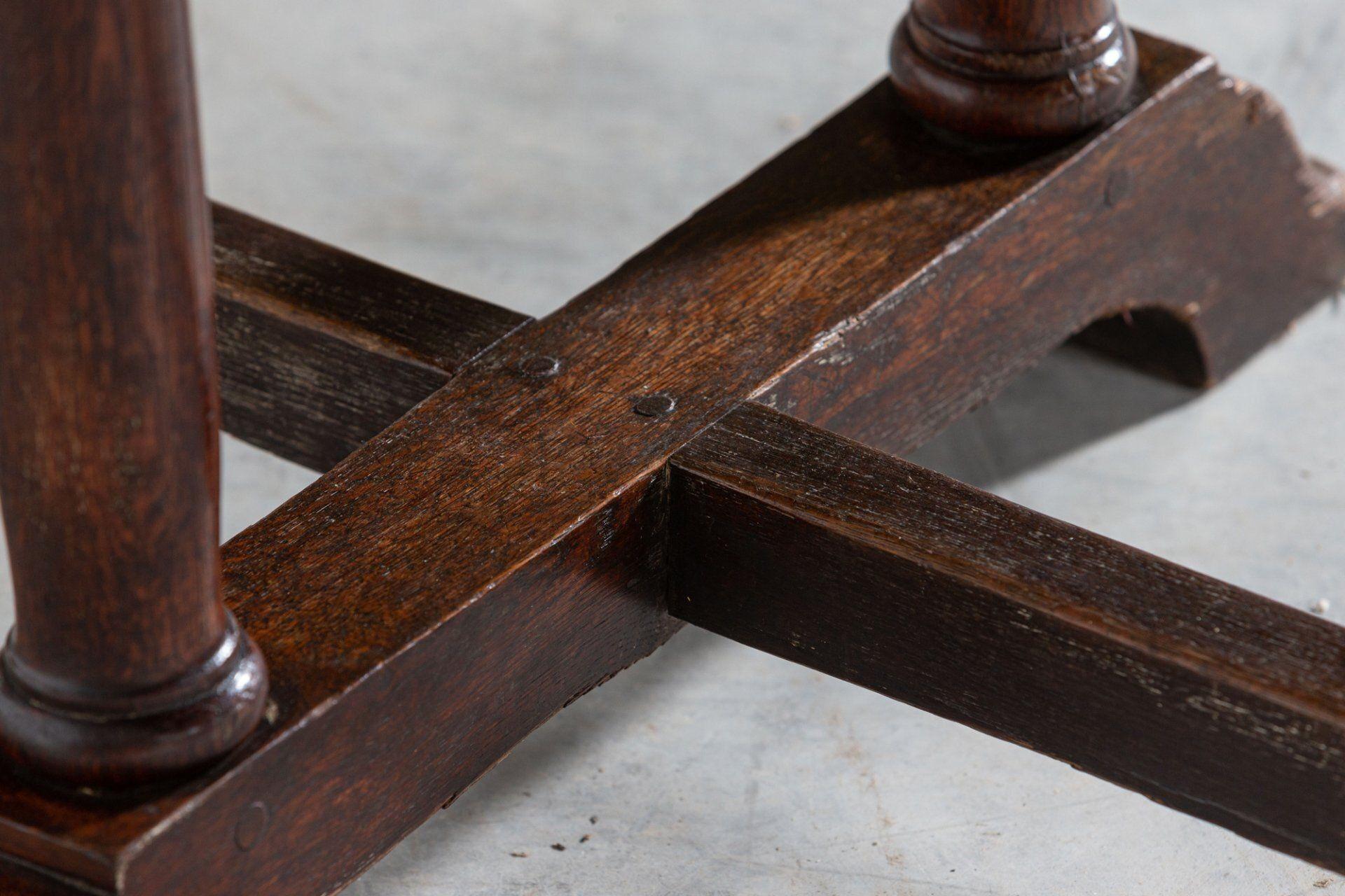 Monumental 19thC English Oak Refectory Dining Table at 1stDibs
