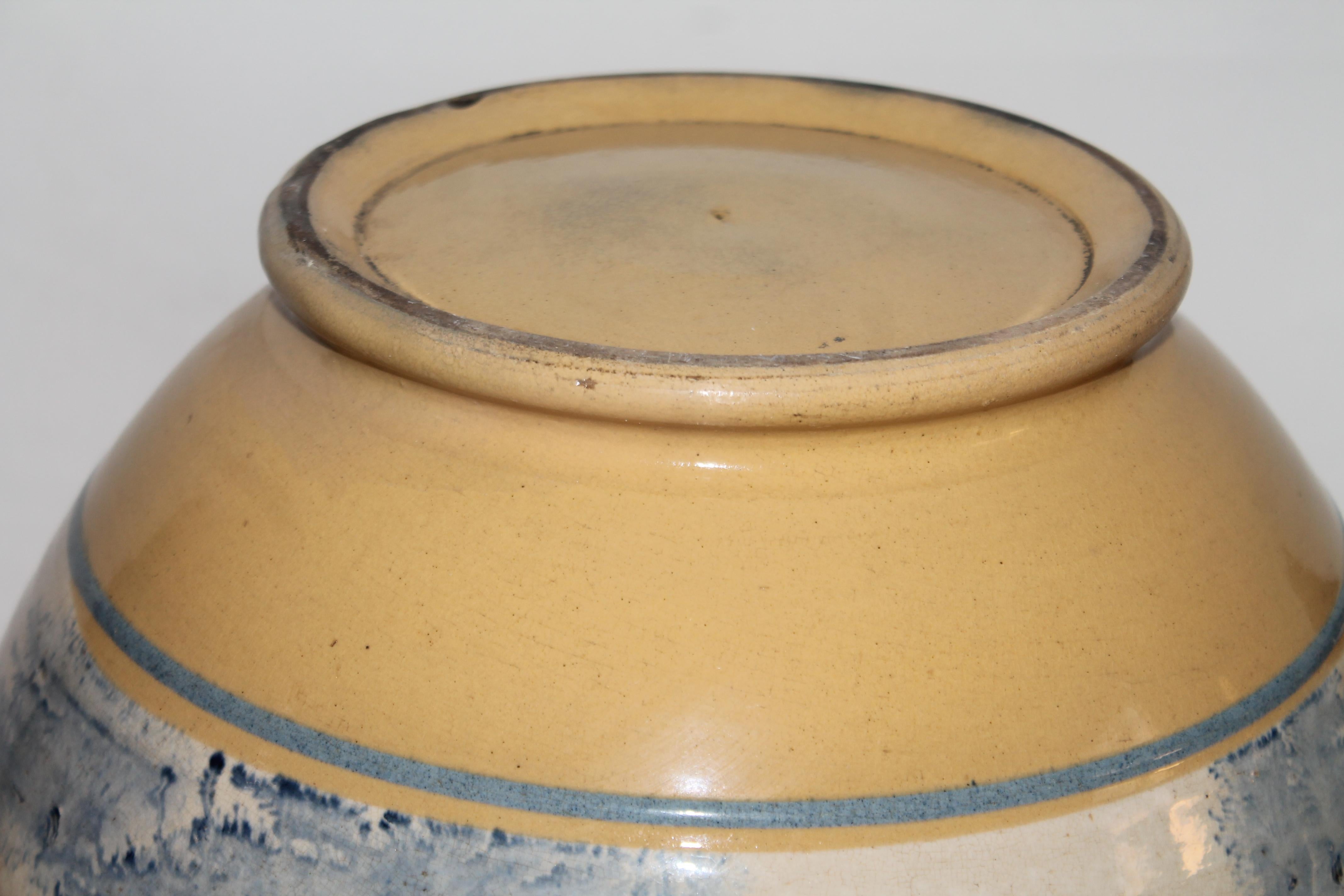 antique stoneware mixing bowls