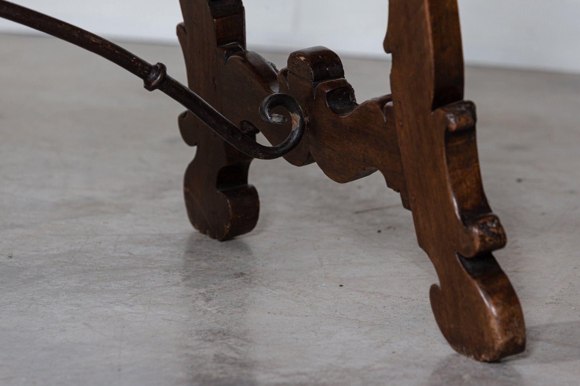 Monumental 19th C Spanish Walnut Refectory Table 9