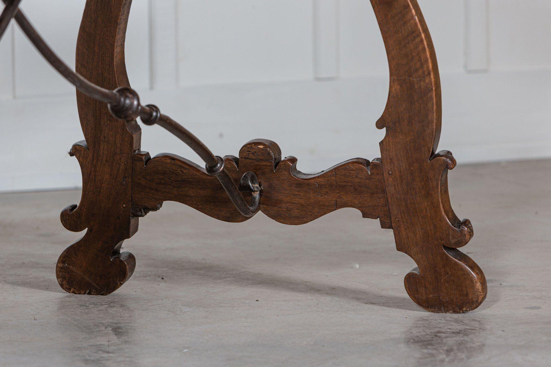 Monumental 19th C Spanish Walnut Refectory Table 13