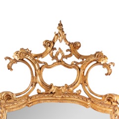 Monumental 19th‑Century French Louis XIV Revival Giltwood Pier Mirror, 8 Feet