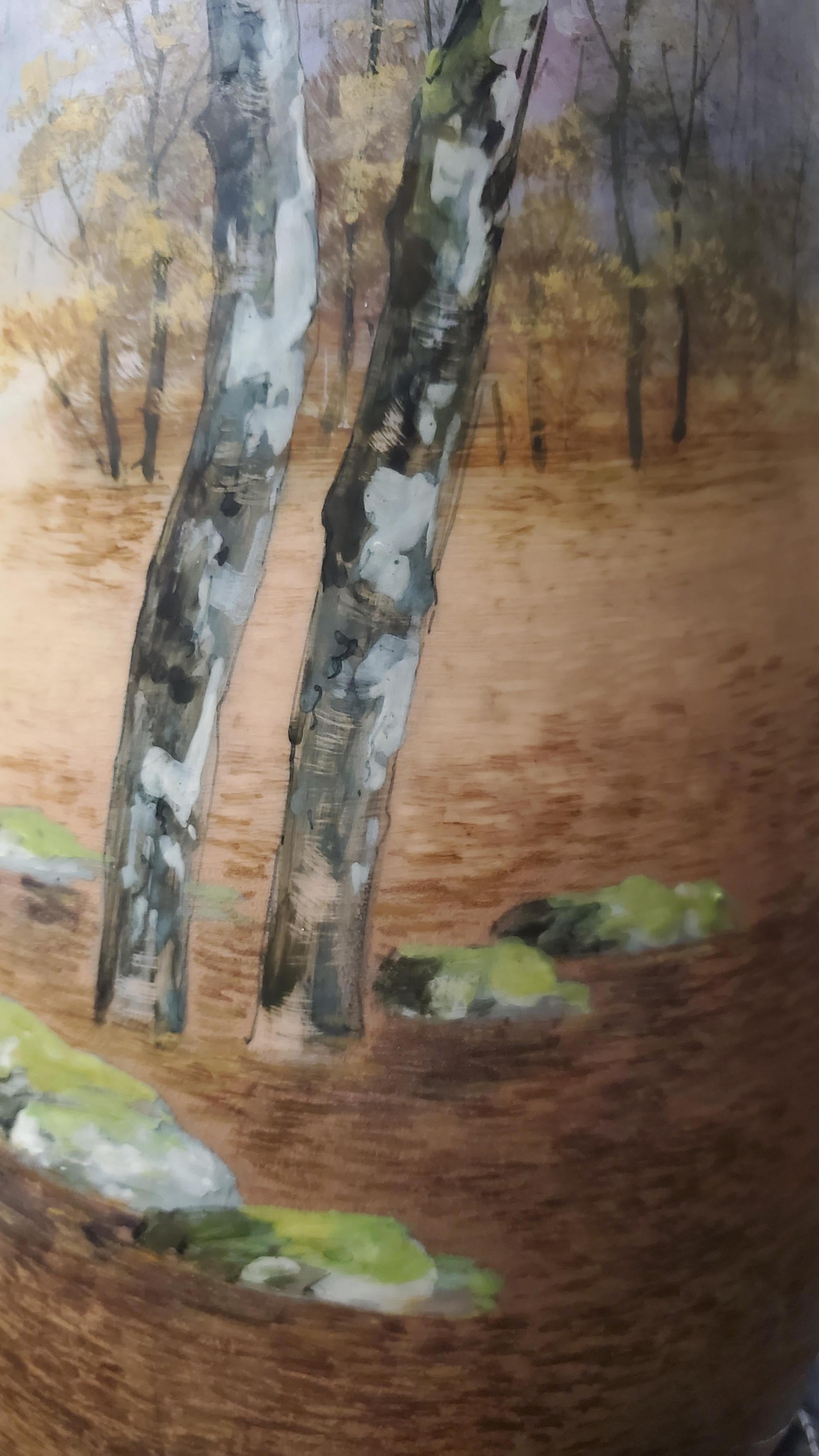 Vaso monumentale in ceramica alto 26 pollici di Narbon D Honore, Delphin Massier in vendita 4