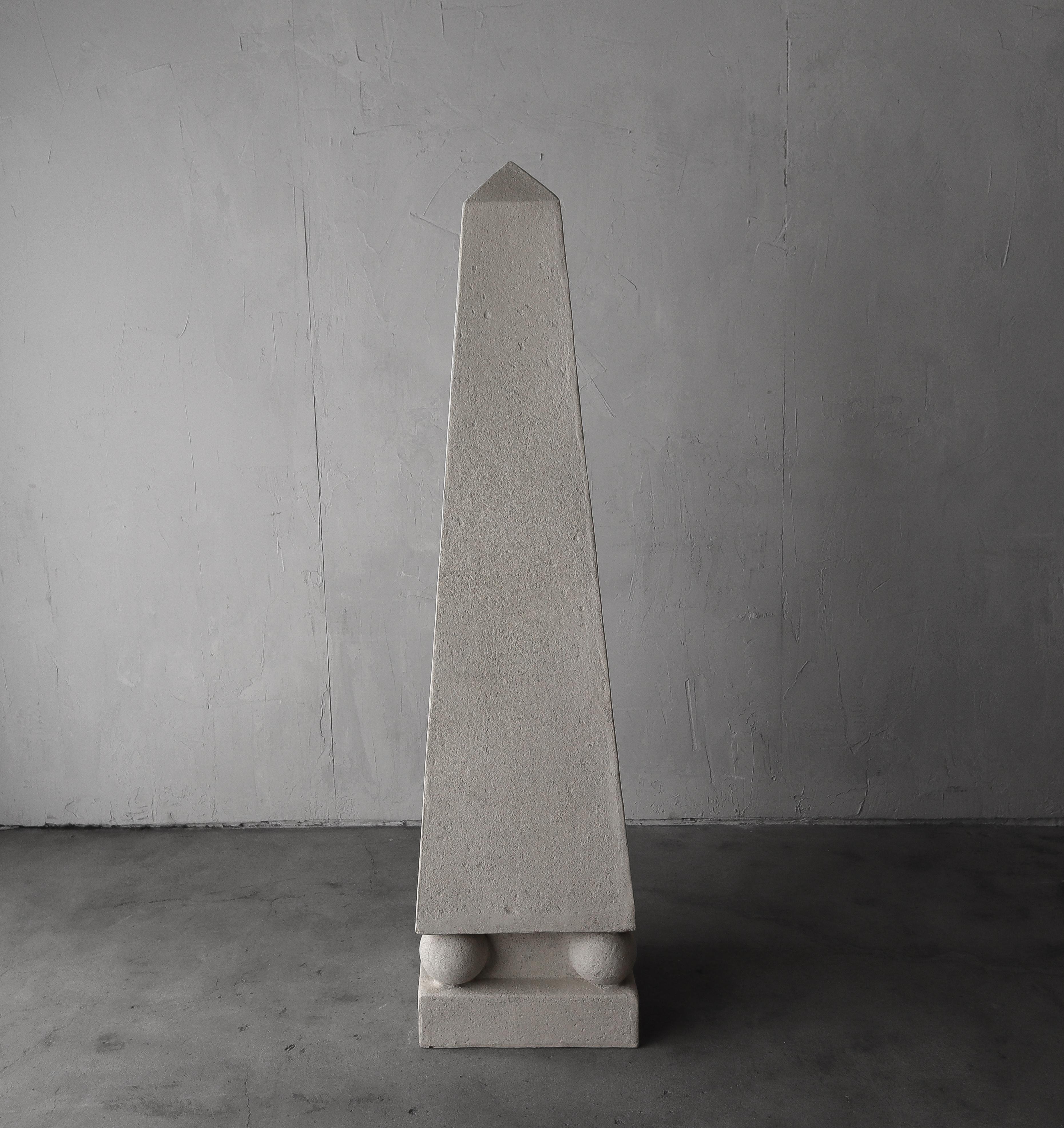 concrete obelisk