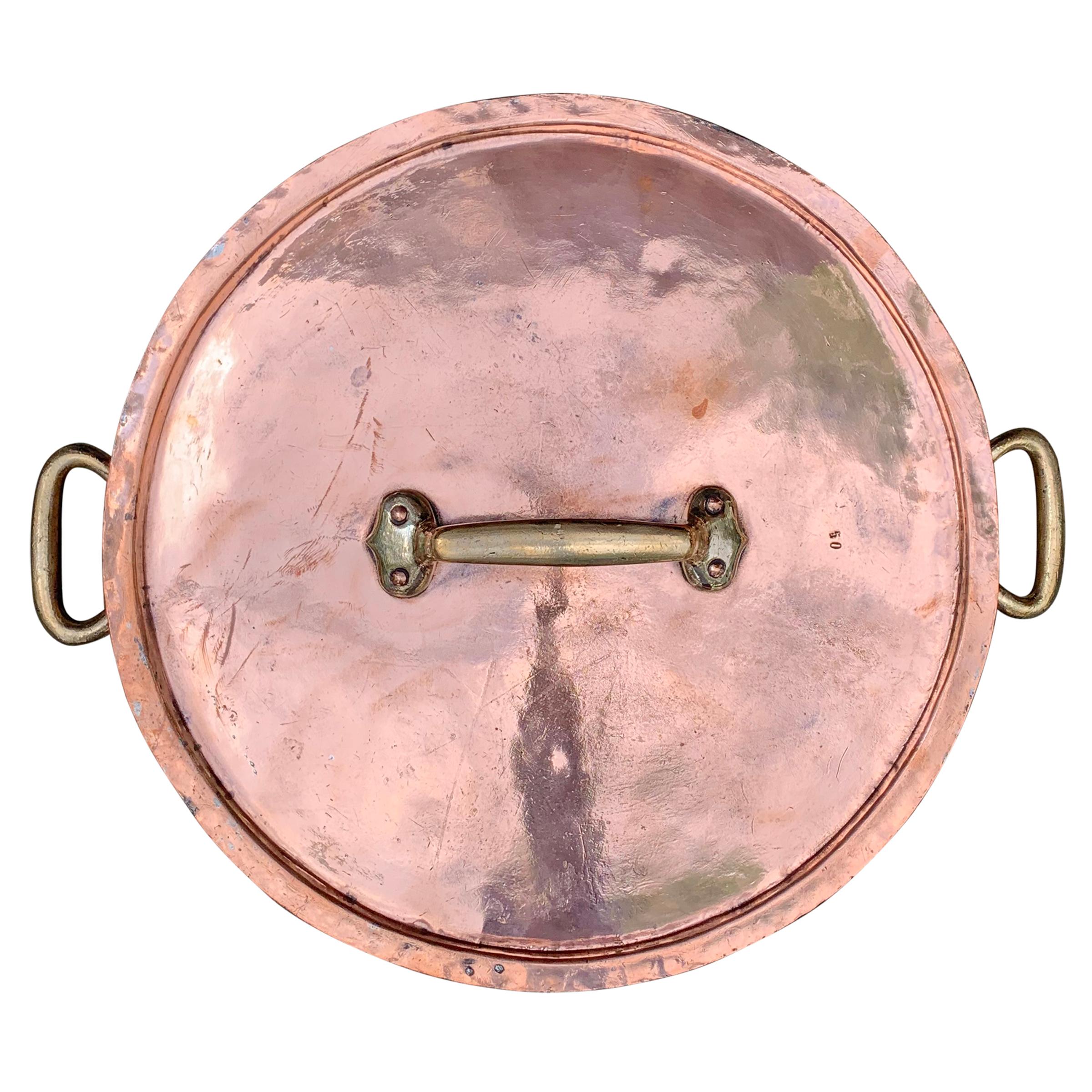 Monumental 65-Quart Copper Pot from a Country House 3