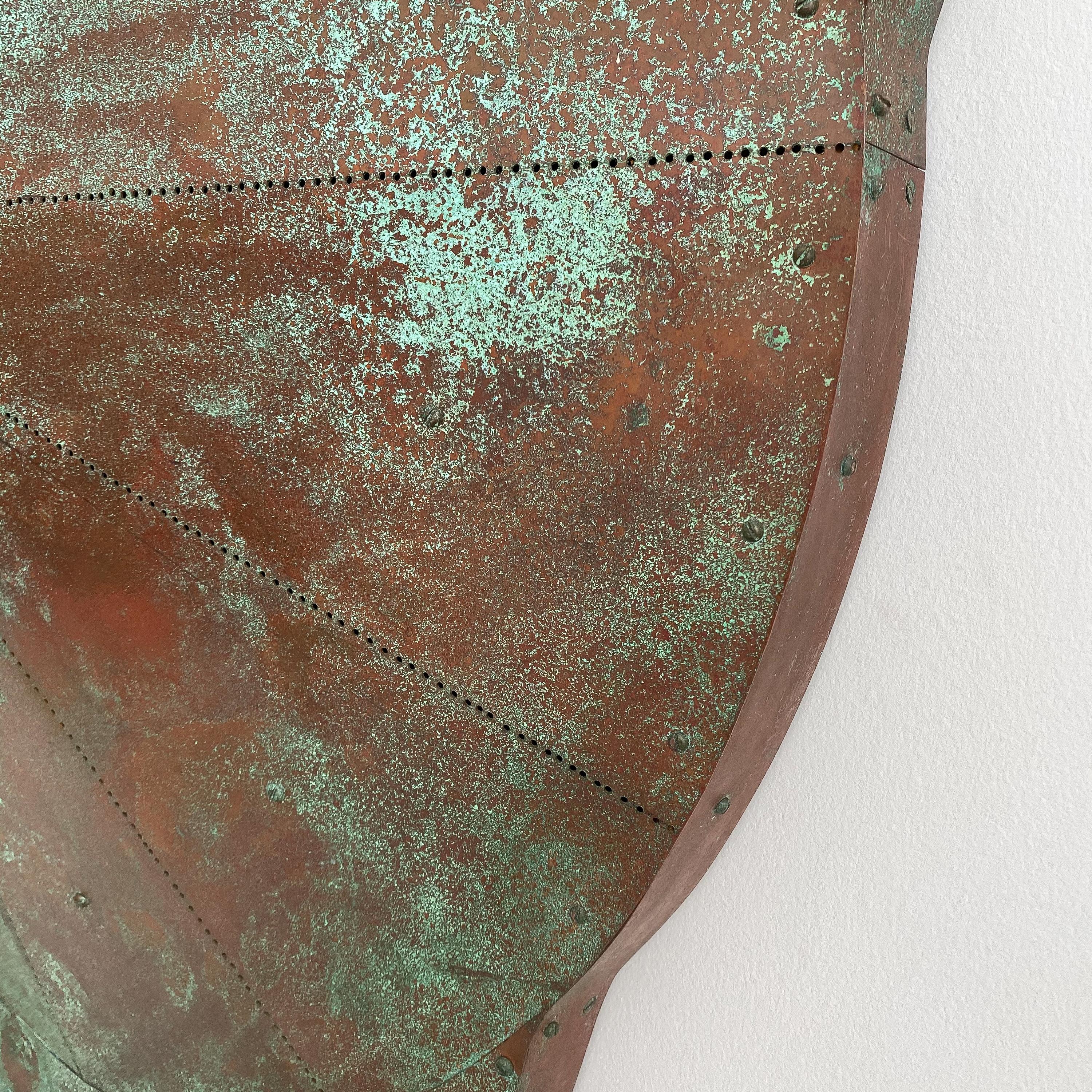 Monumental Patinated Bronze Wall Sculpture by Eugene Sturman 10