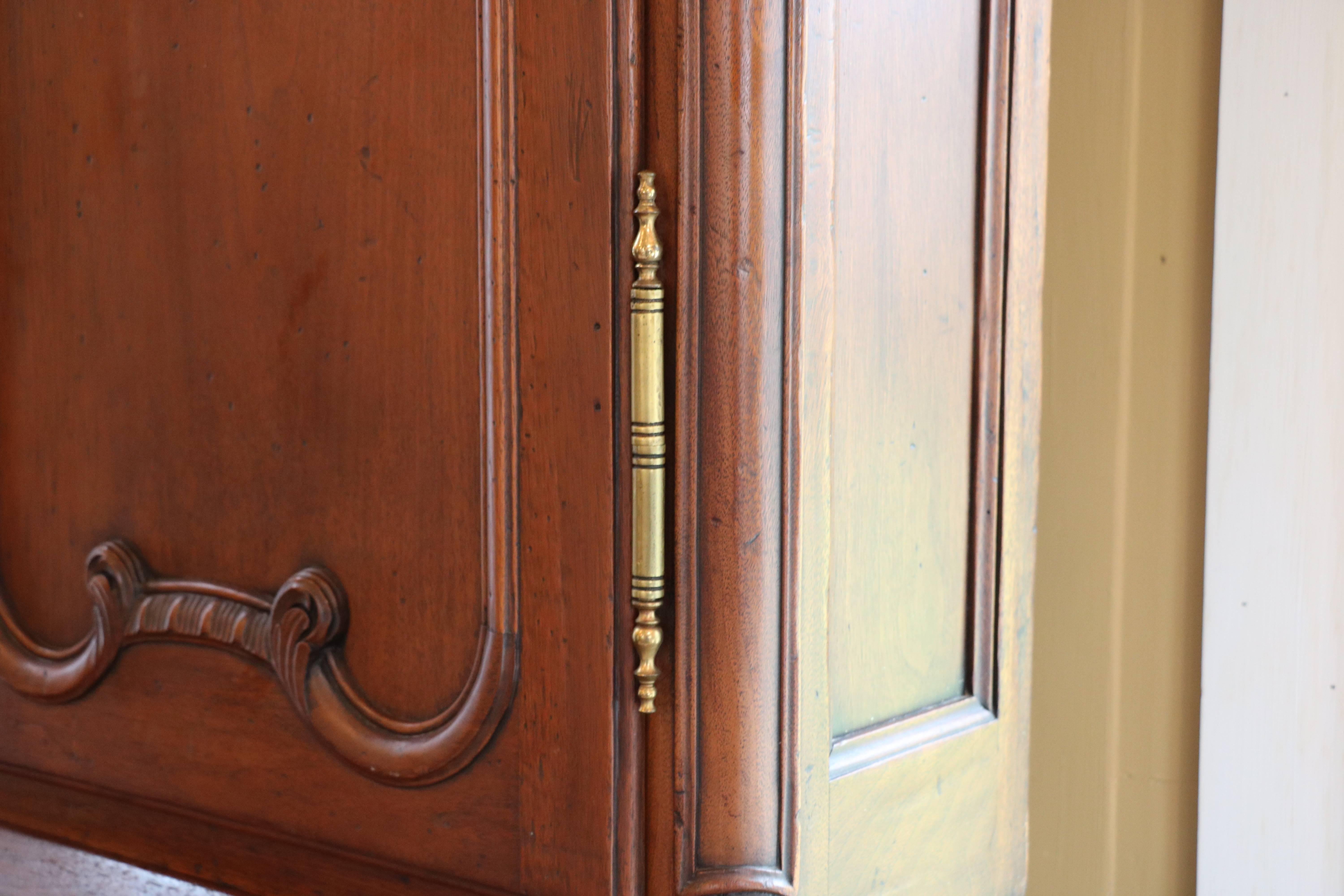 Monumental 9 FT Old World Charmer Mahogany Don Rousseau Louis XV Secretary Desk For Sale 8