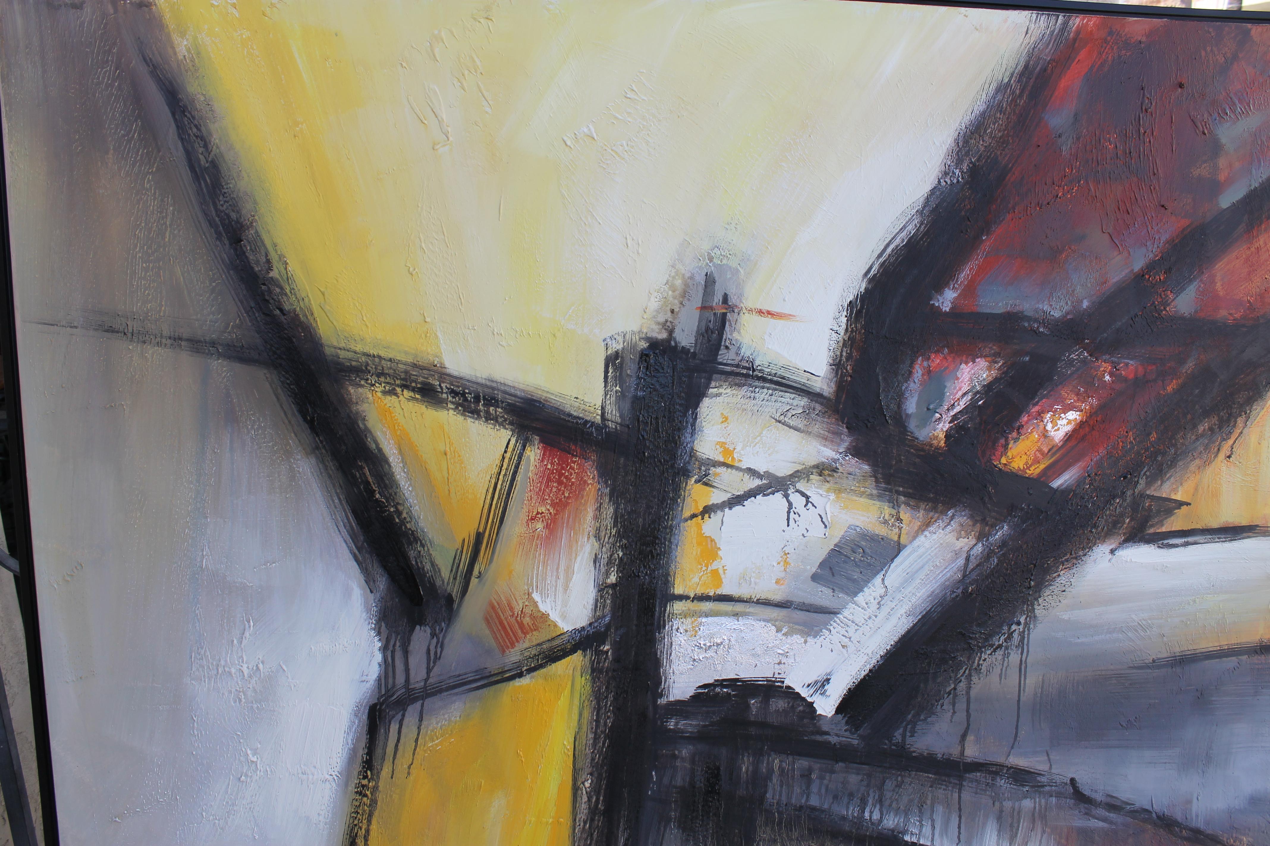 Monumental Abstract Oil Painting 4
