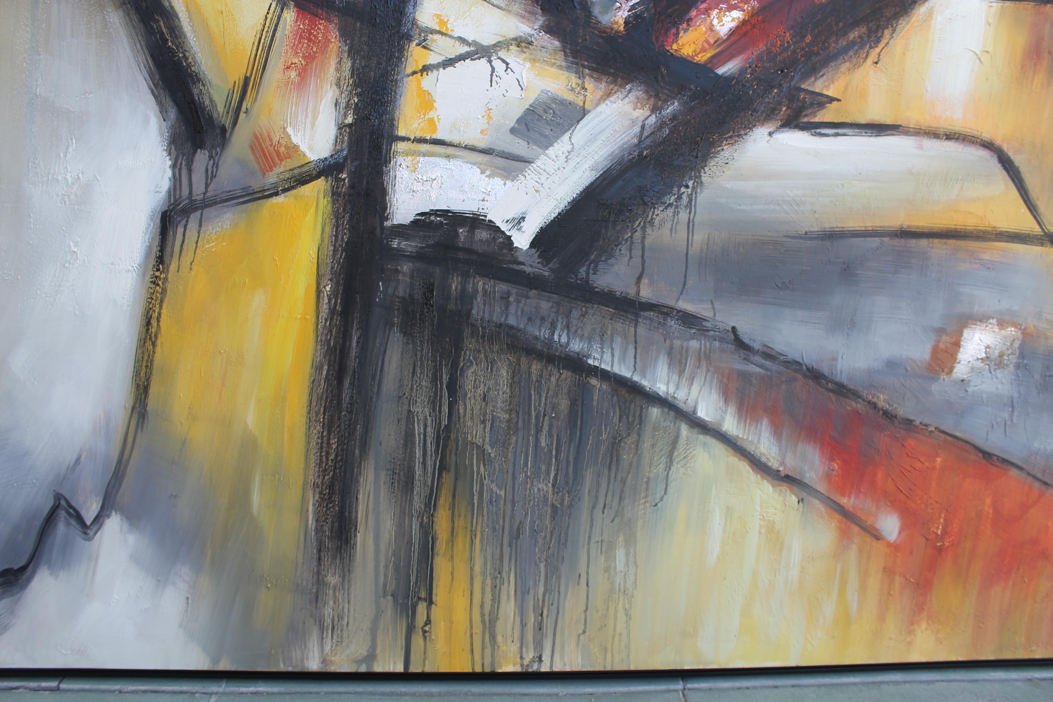 Monumental Abstract Oil Painting 2