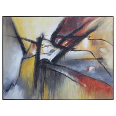 Monumental Abstract Oil Painting