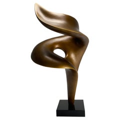 Vintage Monumental abstract organic sculpture, Italy