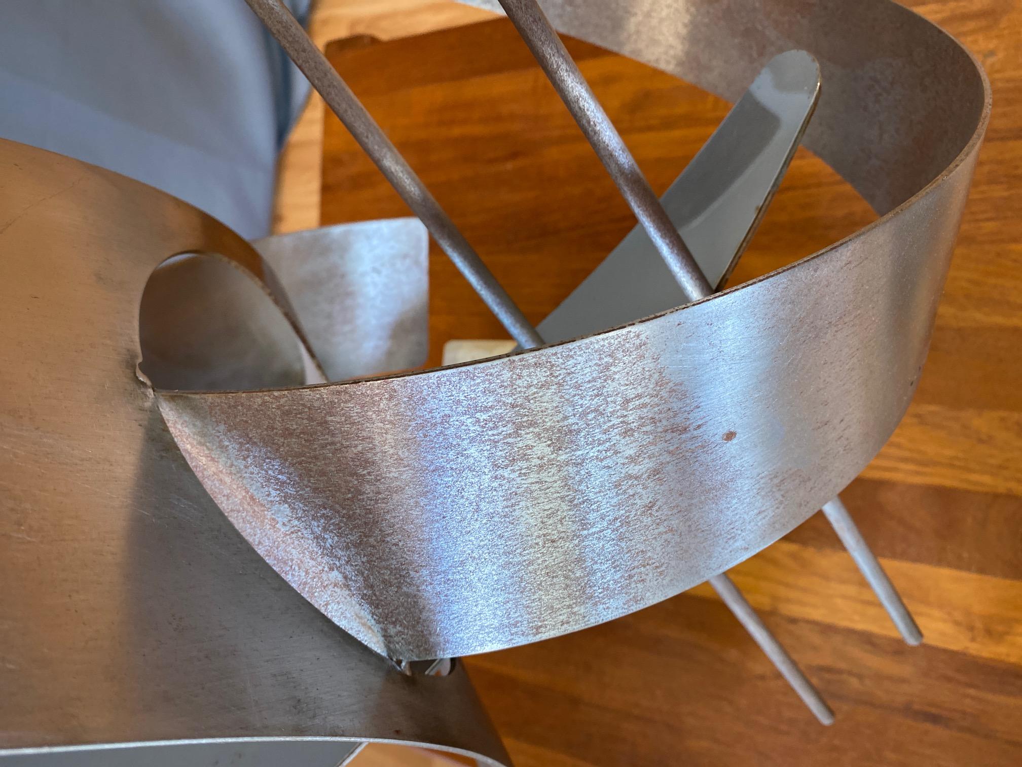 Monumental Abstract Steel Sculpture by Curtis Jeré For Sale 5