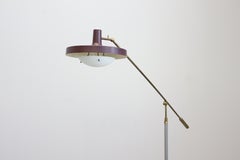 Monumental adjustable floor lamp, model no.1003, Sarfatti for Arteluce 1952