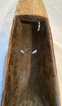 Monumental African Tribal Burkina Faso Horned Bobo Ceremonial Mask