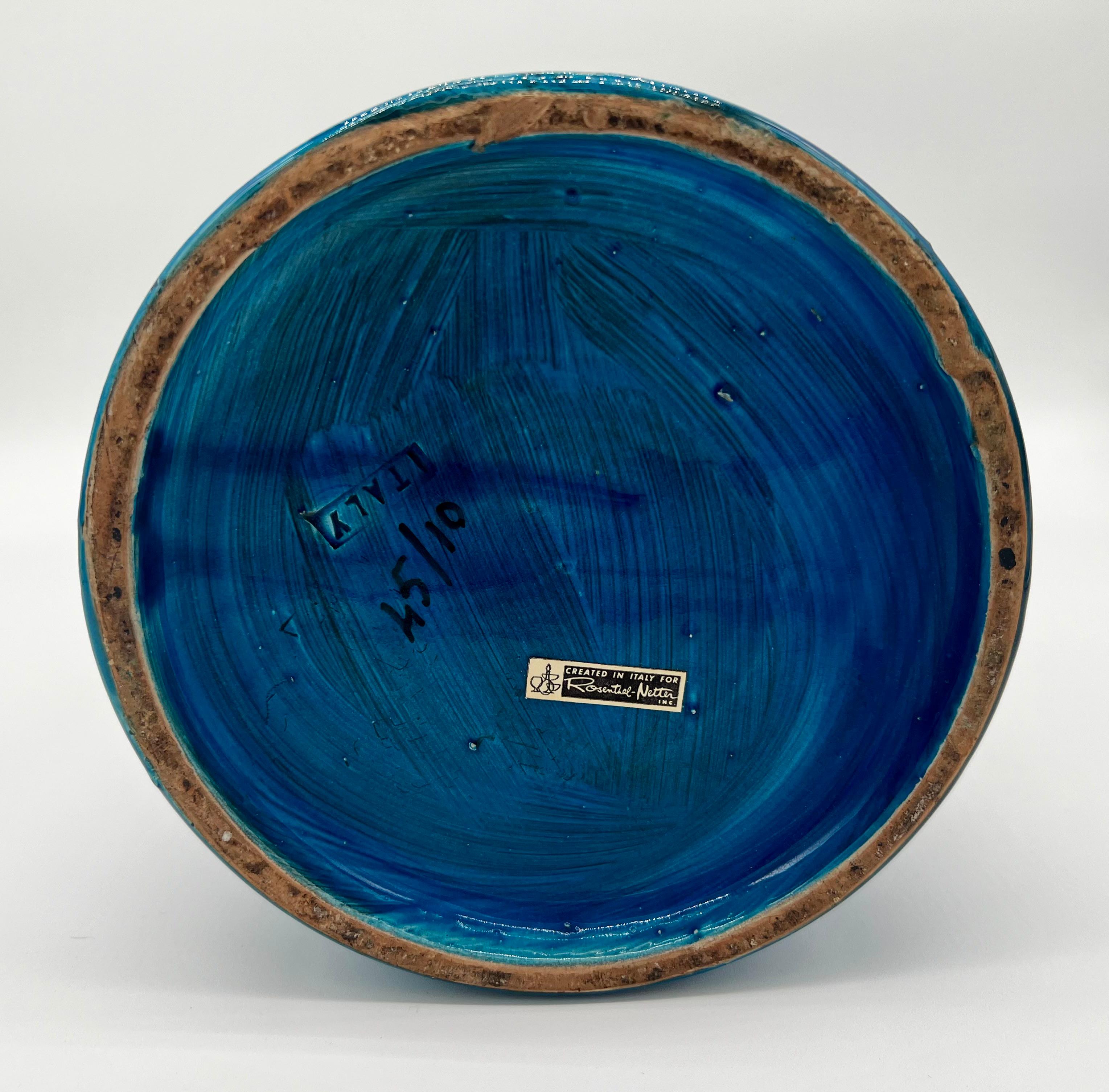 Vaso monumentale di Aldo Londi per Bitossi, in ceramica italiana del metà del secolo scorso. in vendita 4