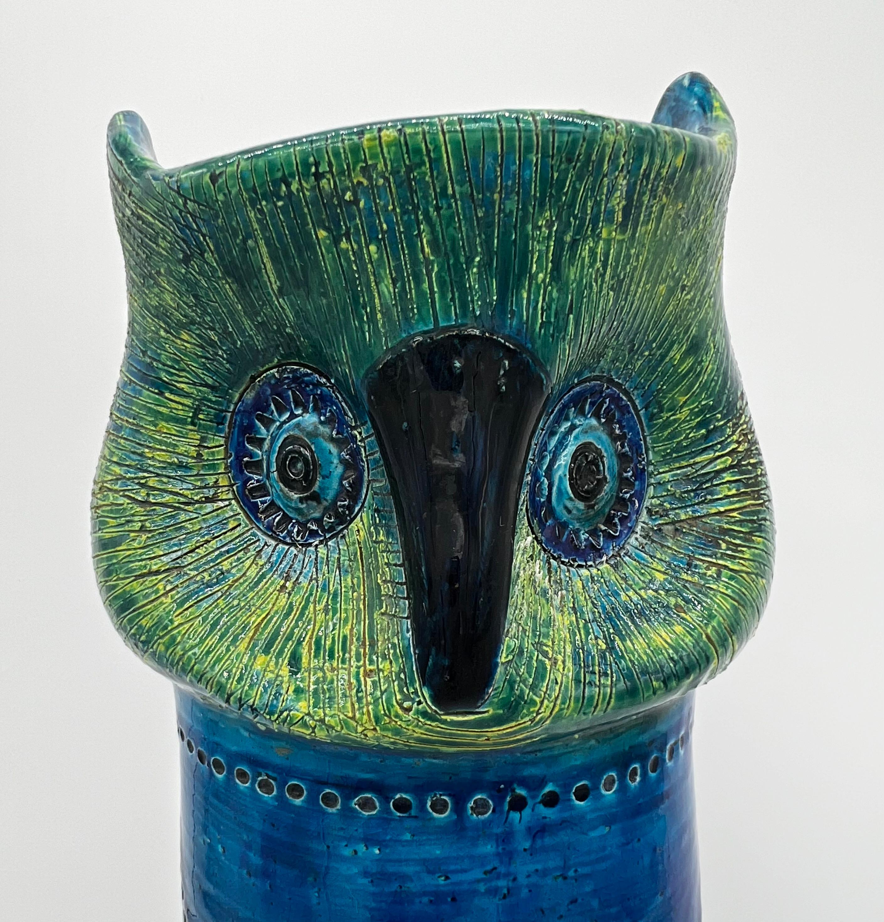 Vaso monumentale di Aldo Londi per Bitossi, in ceramica italiana del metà del secolo scorso. in vendita 1