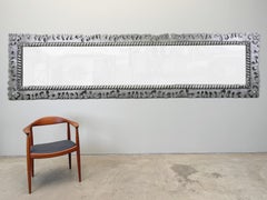 Monumental Aluminum Mirror by Donald Drumm