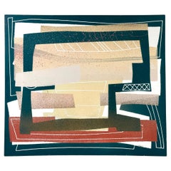 Monumental Américain Post Modernity Abstrait  Huile sur toile de Patrick McCarthy