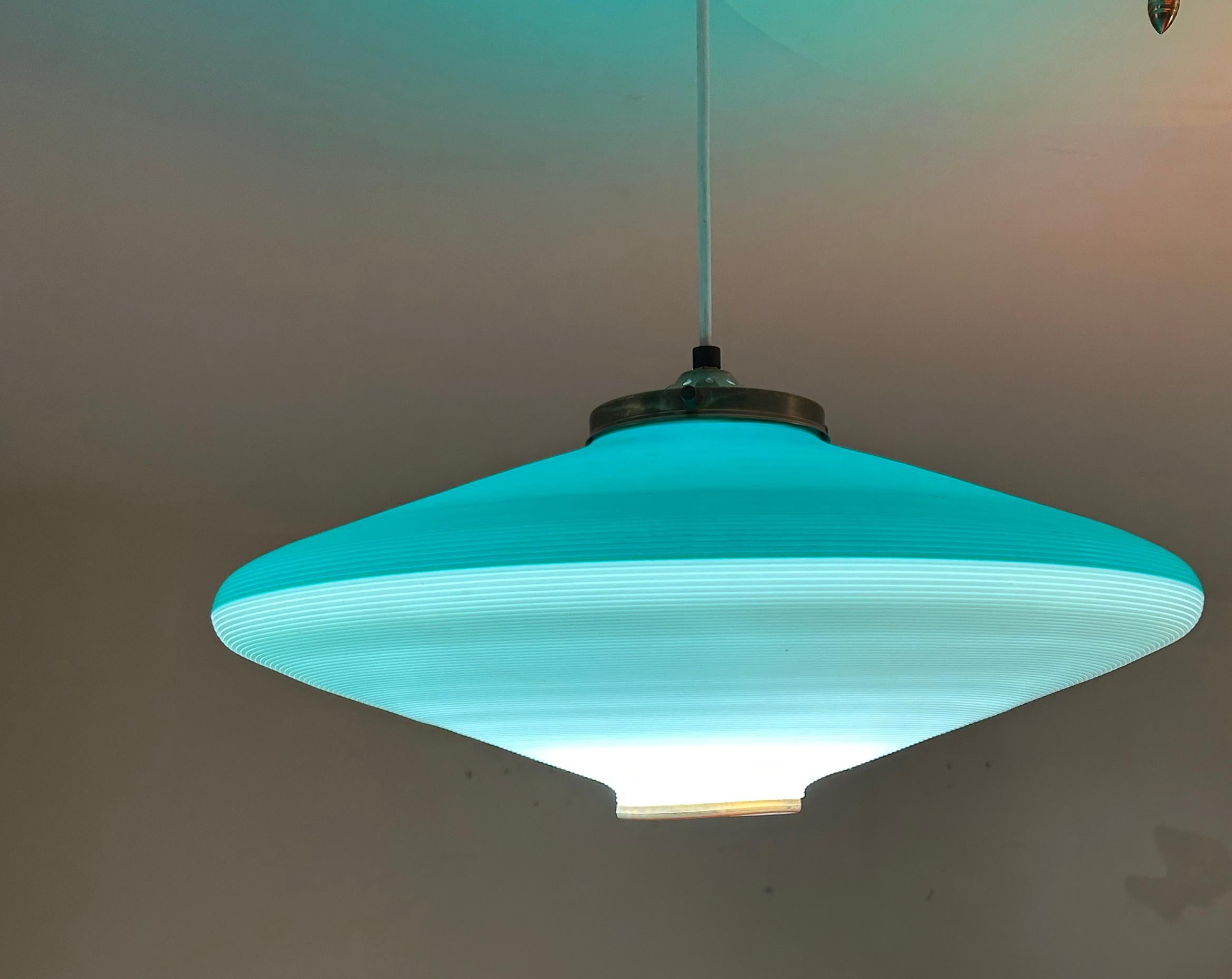 Mid-20th Century Monumental and Rare Chandelier by Yasha Heifetz