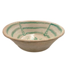 Monumental Andalusian Pottery Bowl