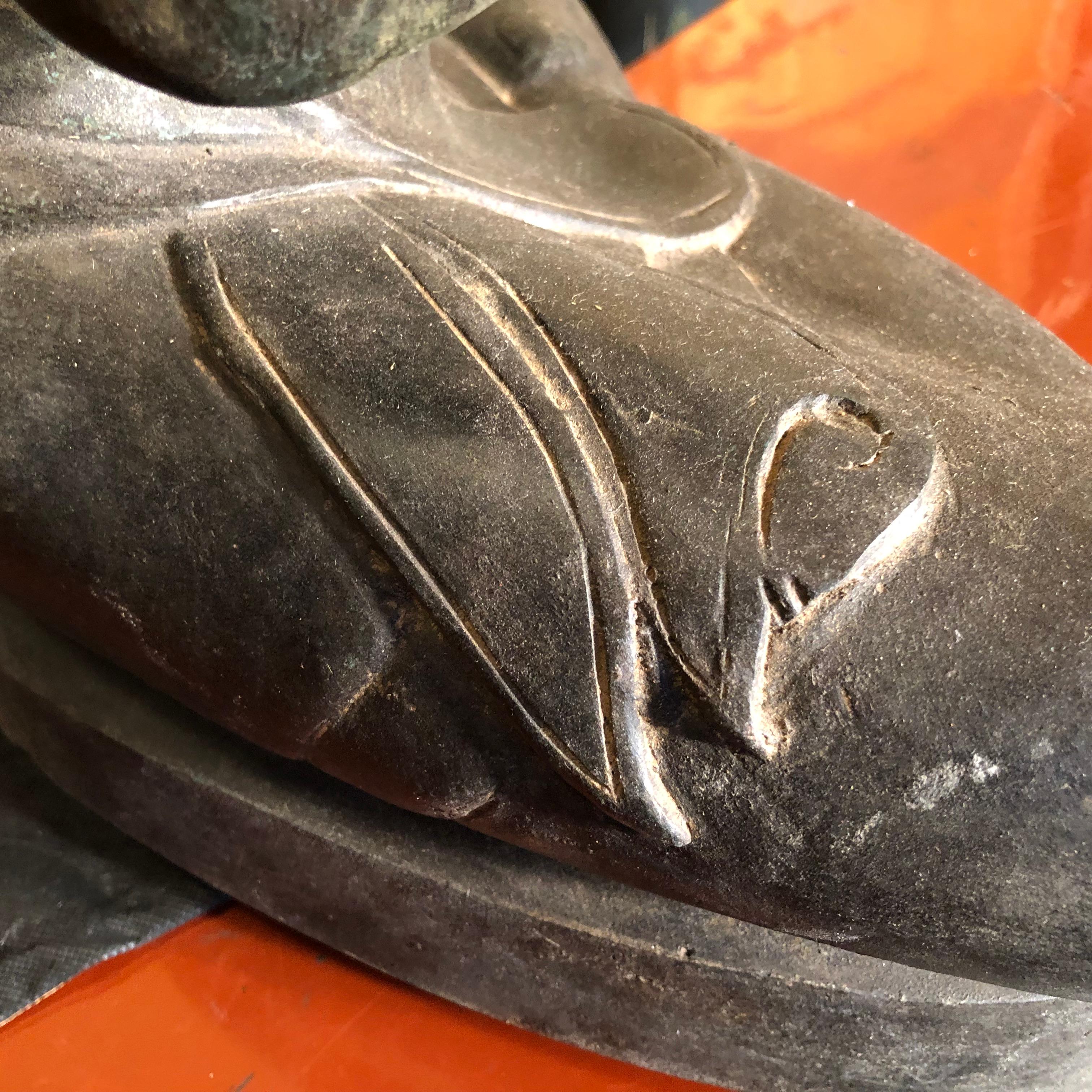 Thai Monumental Antique Bronze 