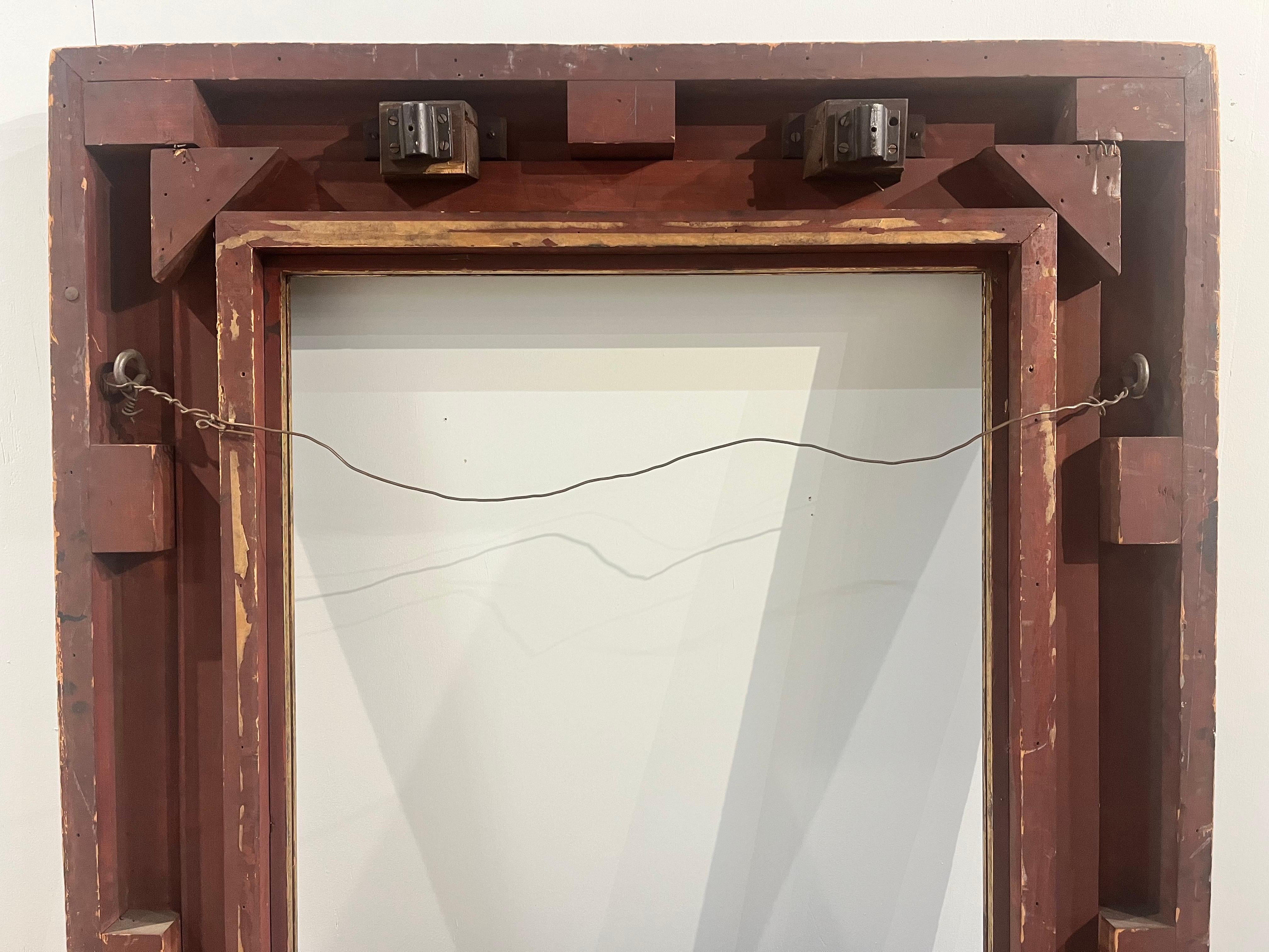 Monumental Antique Carrig Rohane Newcomb Macklin Style Painting Picture Frame For Sale 10