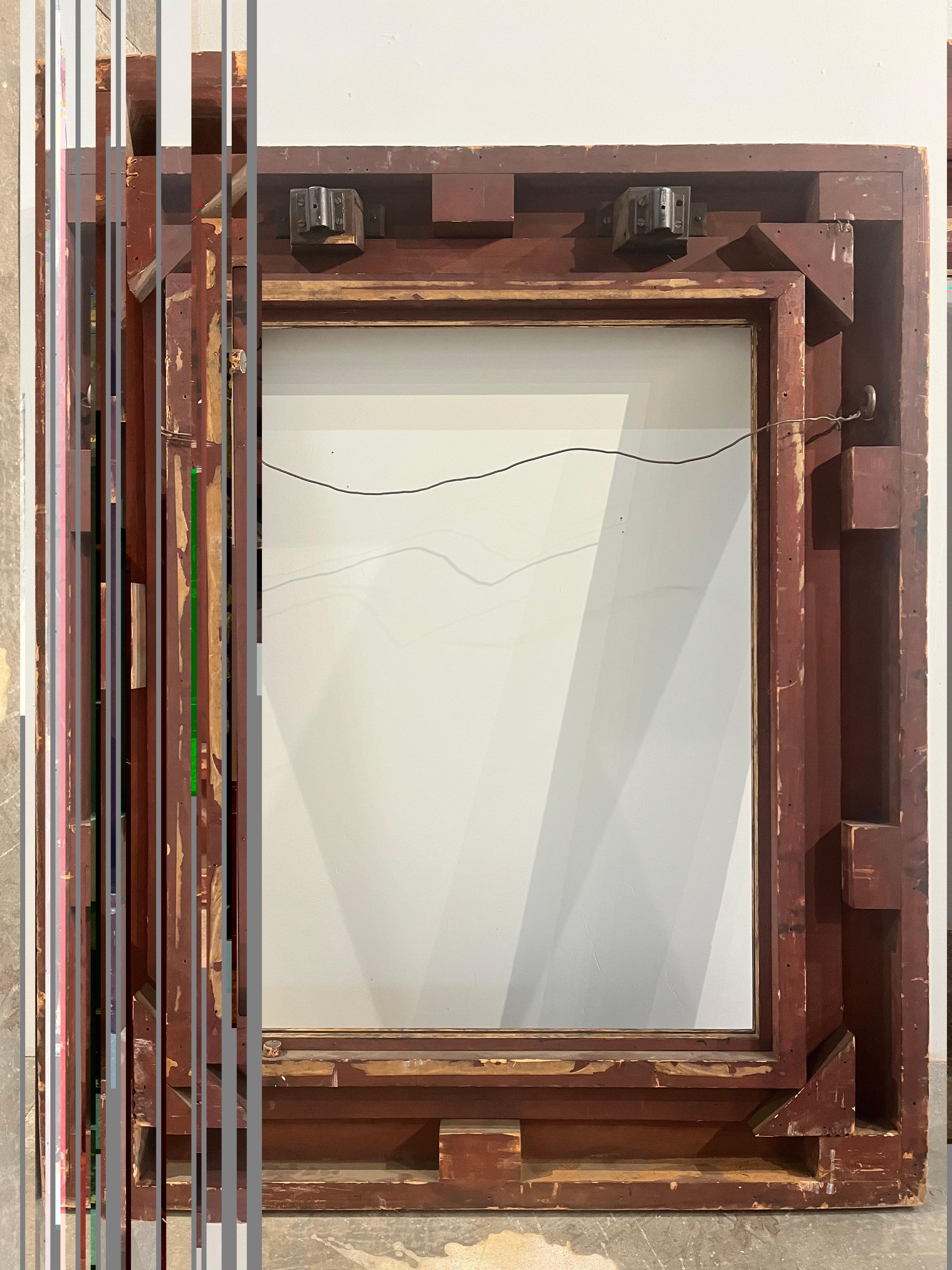 Monumental Antique Carrig Rohane Newcomb Macklin Style Painting Picture Frame For Sale 12