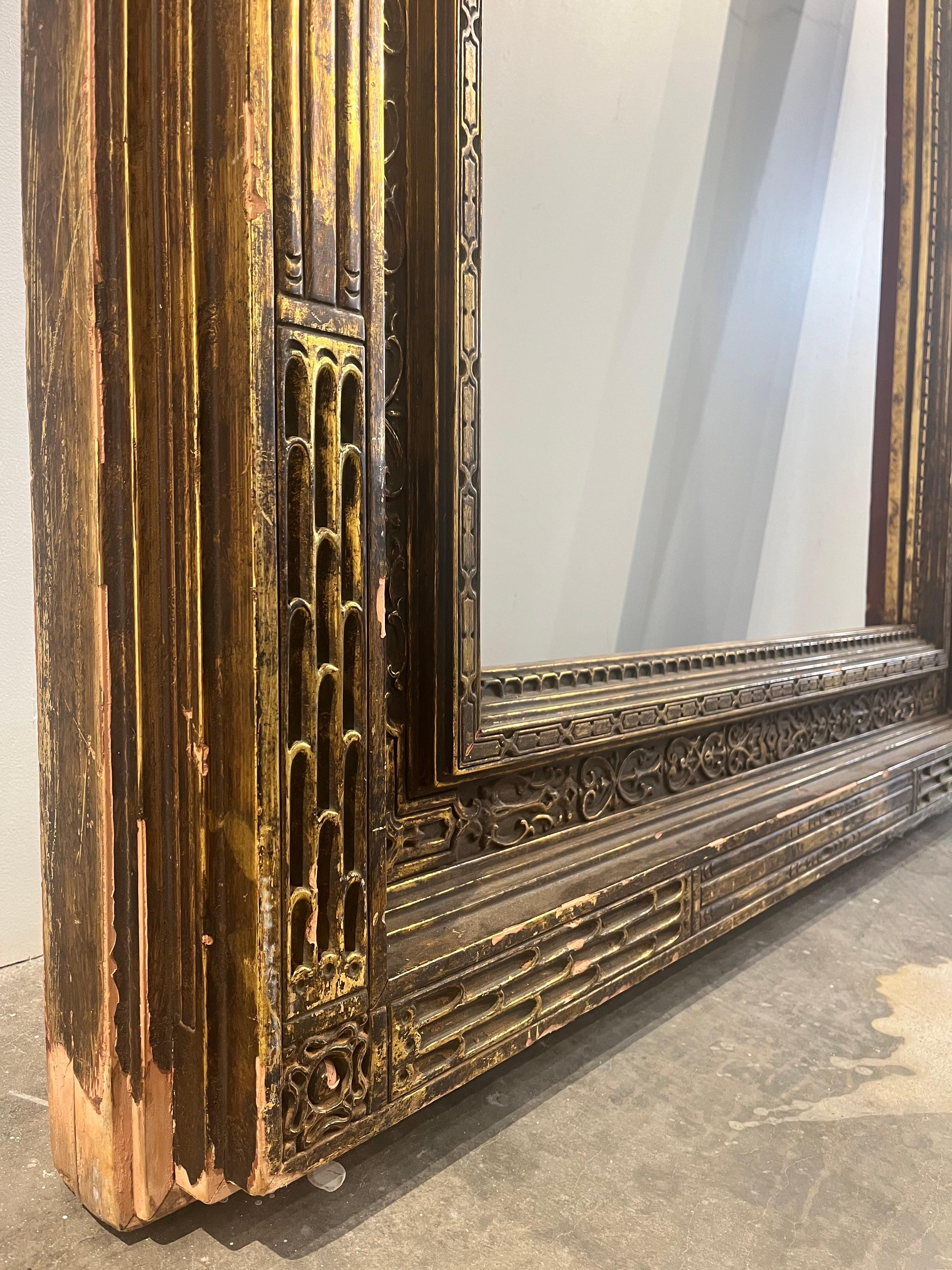American Monumental Antique Carrig Rohane Newcomb Macklin Style Painting Picture Frame For Sale