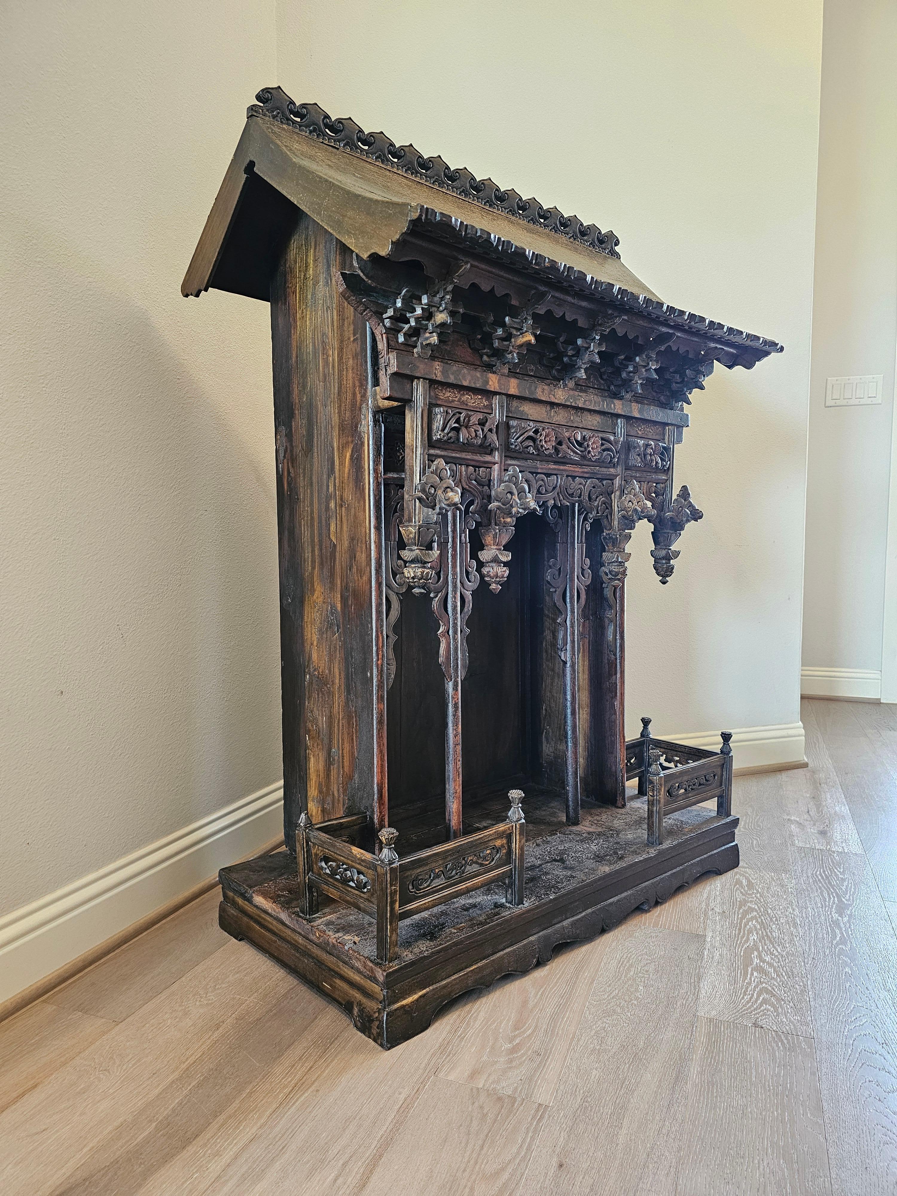 Cinese Antico santuario monumentale cinese degli antenati
