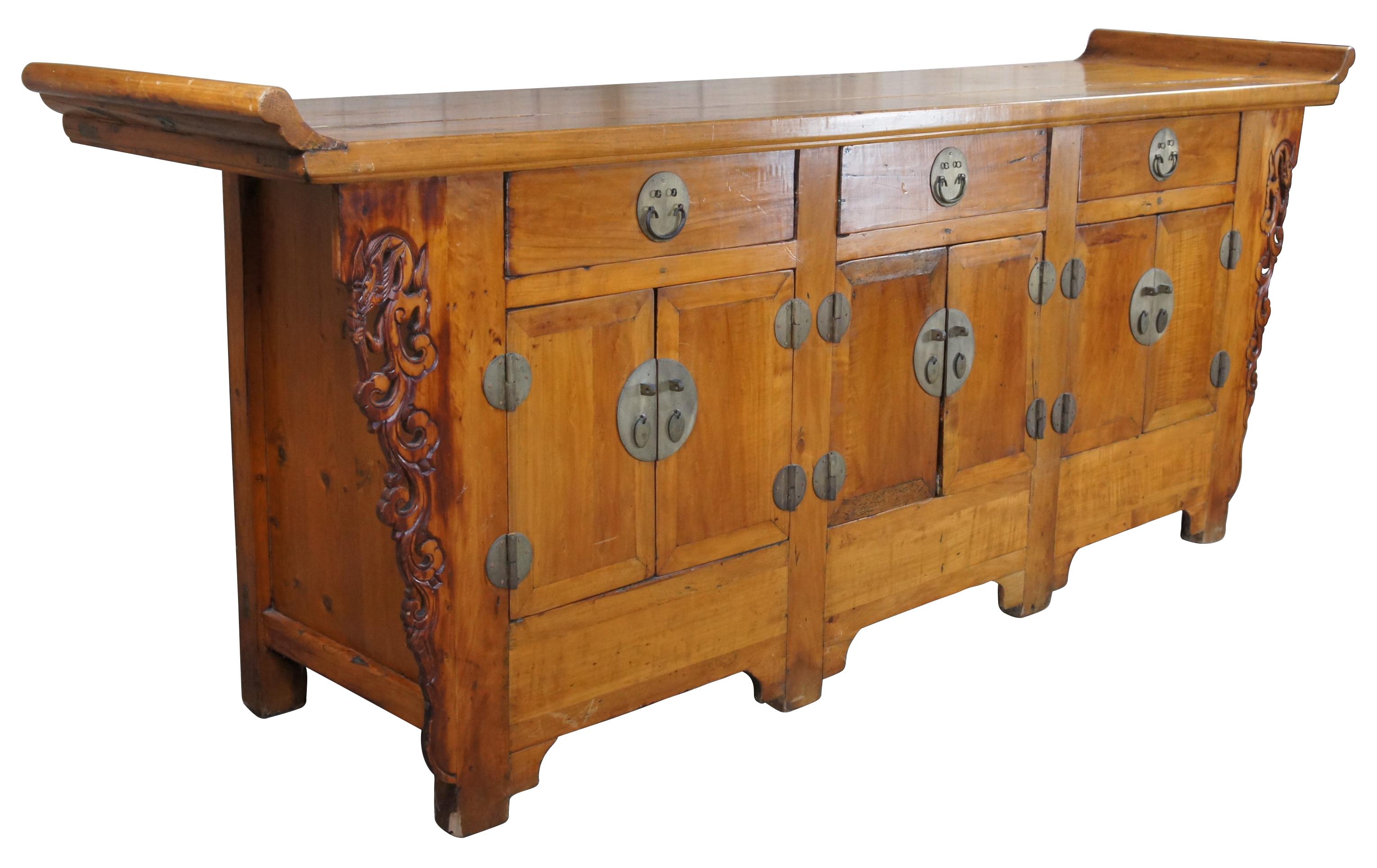 antique chinese altar cabinet