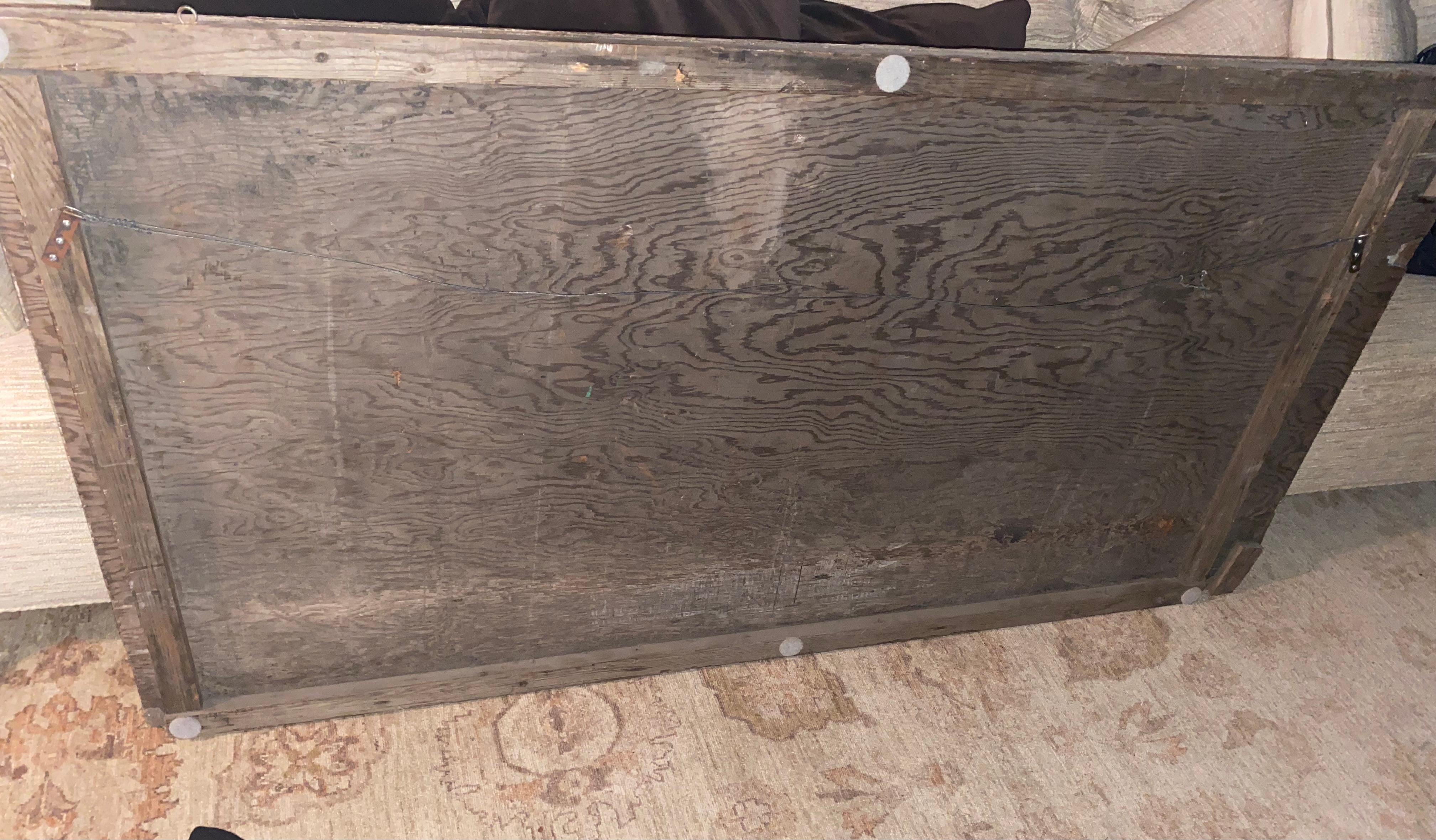 Monumentale antike Volkskunst Karneval Double Target Spielbrett im Angebot 3