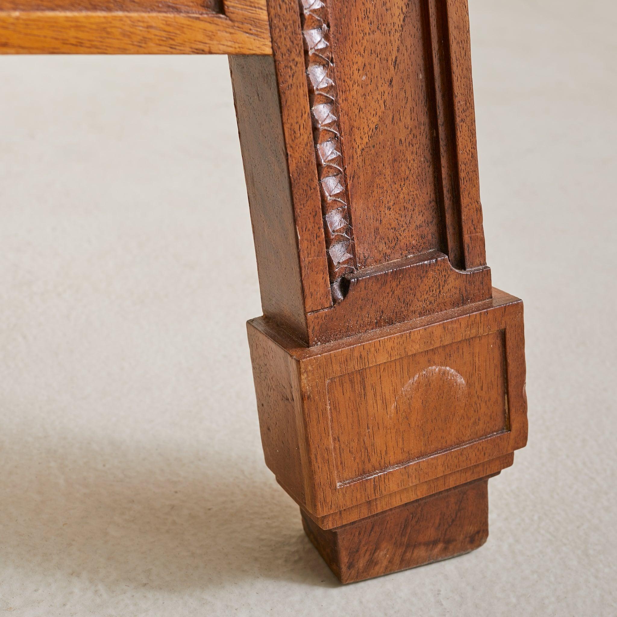 Monumental Antique French Wooden Easel en venta 3