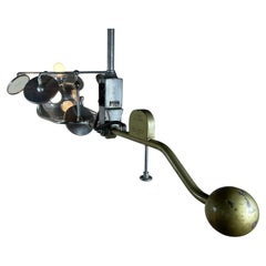 Monumentale lampada chirurgica antica industriale Operay Multibeam