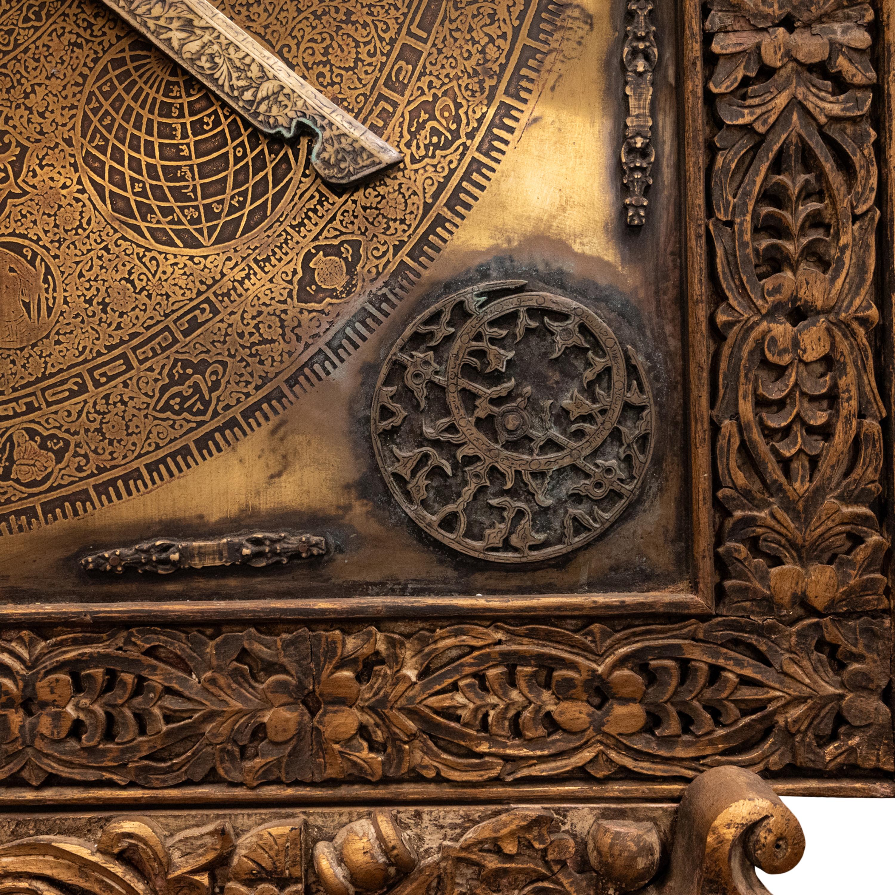 Monumentales antikes islamisch-osmanisches safawidisches astrologisches Astrolabium auf Stand 1720 im Angebot 7